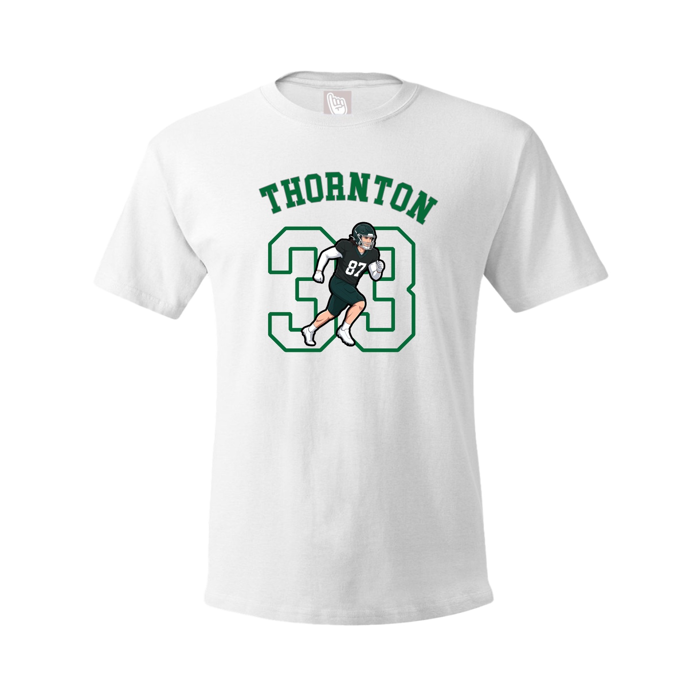 Youth Tee — Shirsey Arch in White