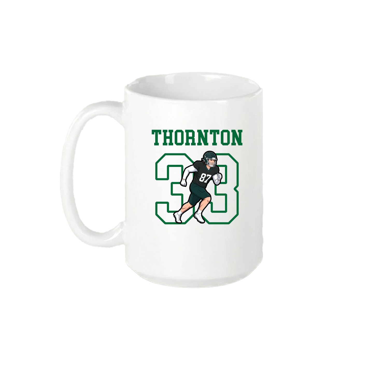15oz Coffee Mug — Shirsey in White