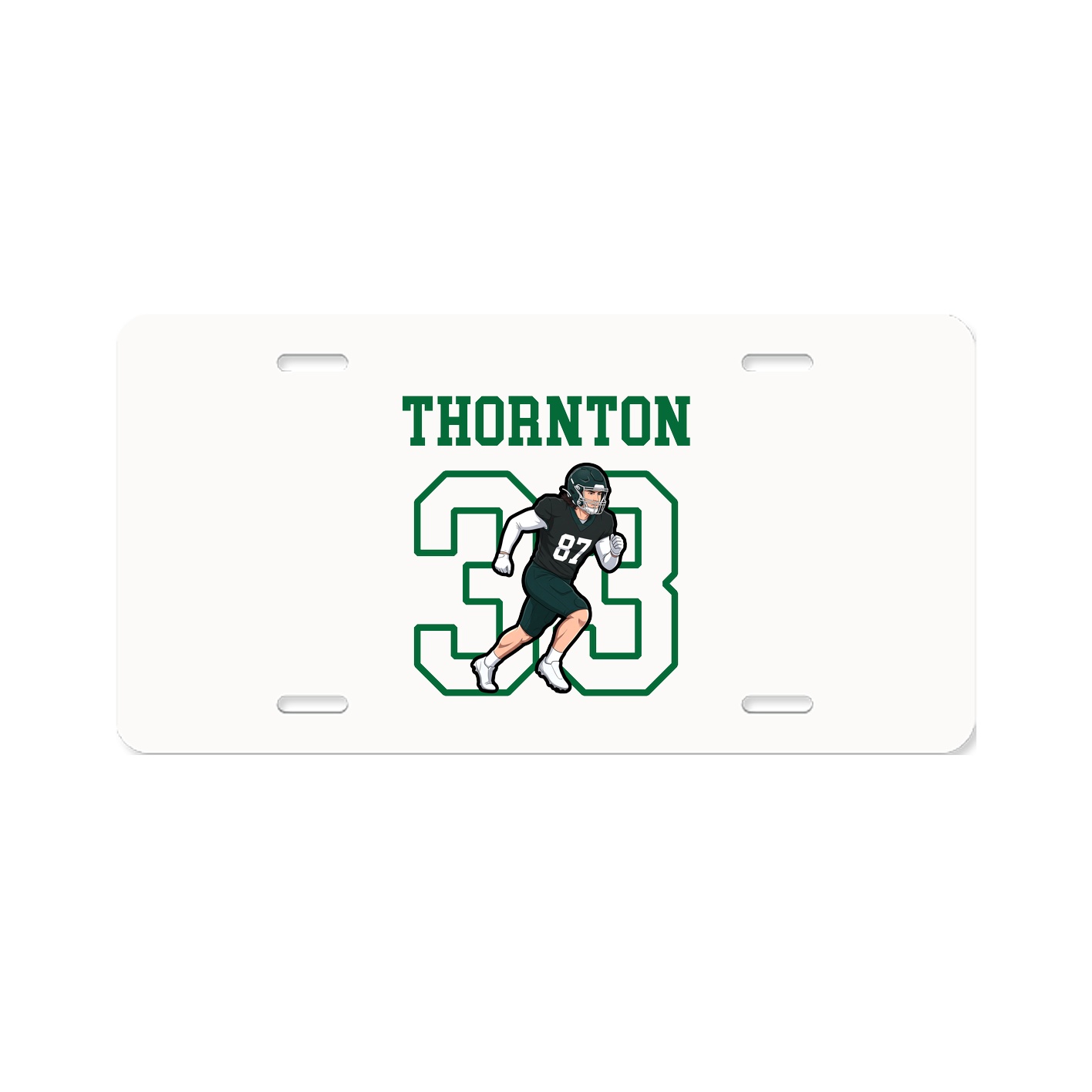 License Plate — Shirsey in Classic