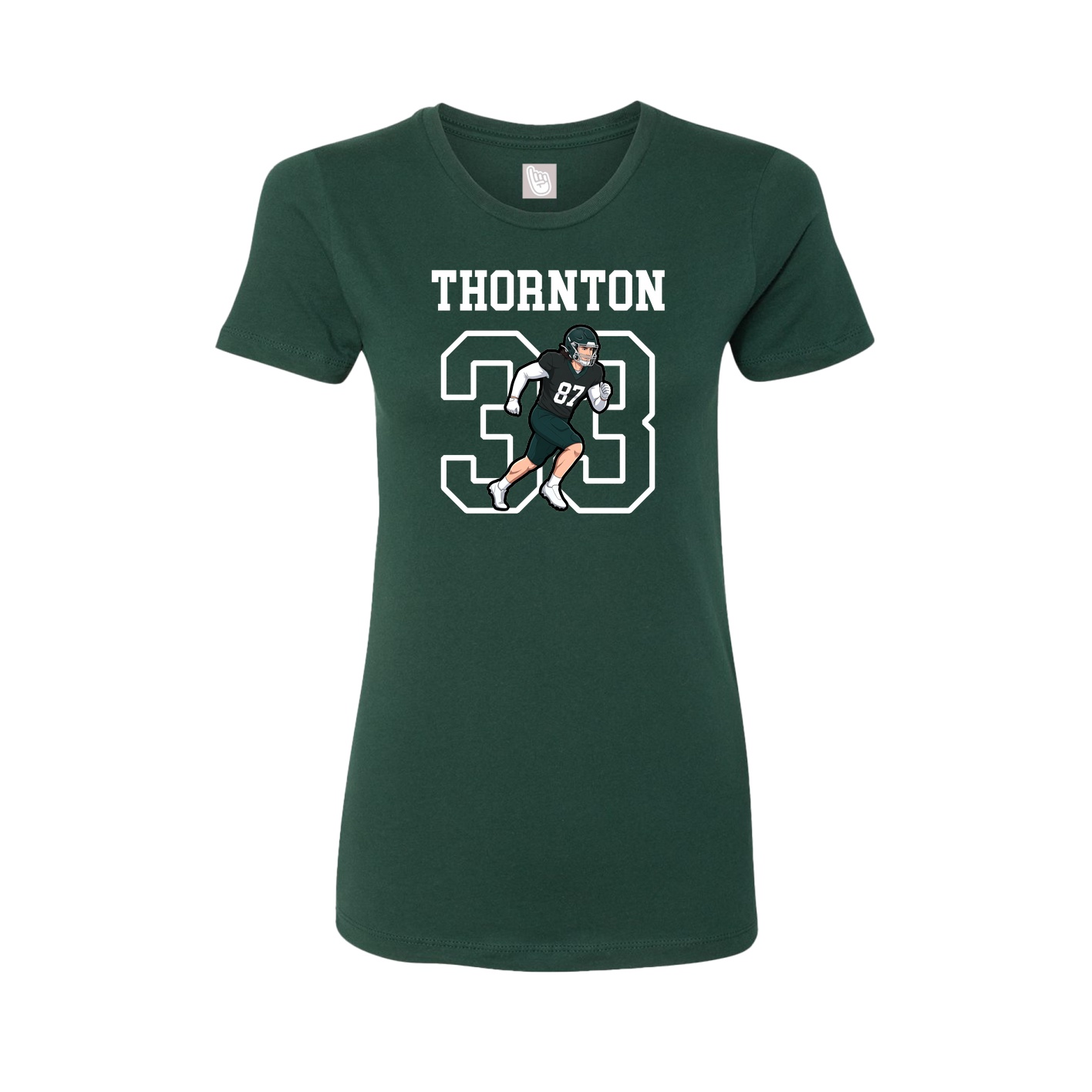 Fitted Women's Tee — Shirsey in Green
