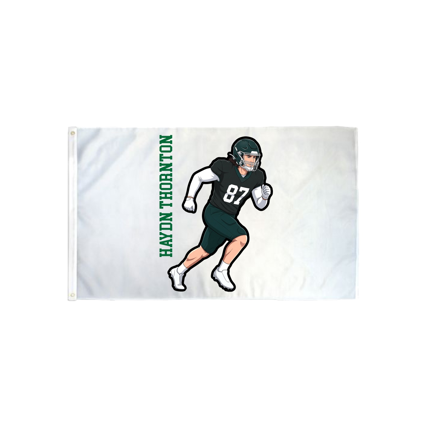 3x5 Flag — Name Vertical in Classic