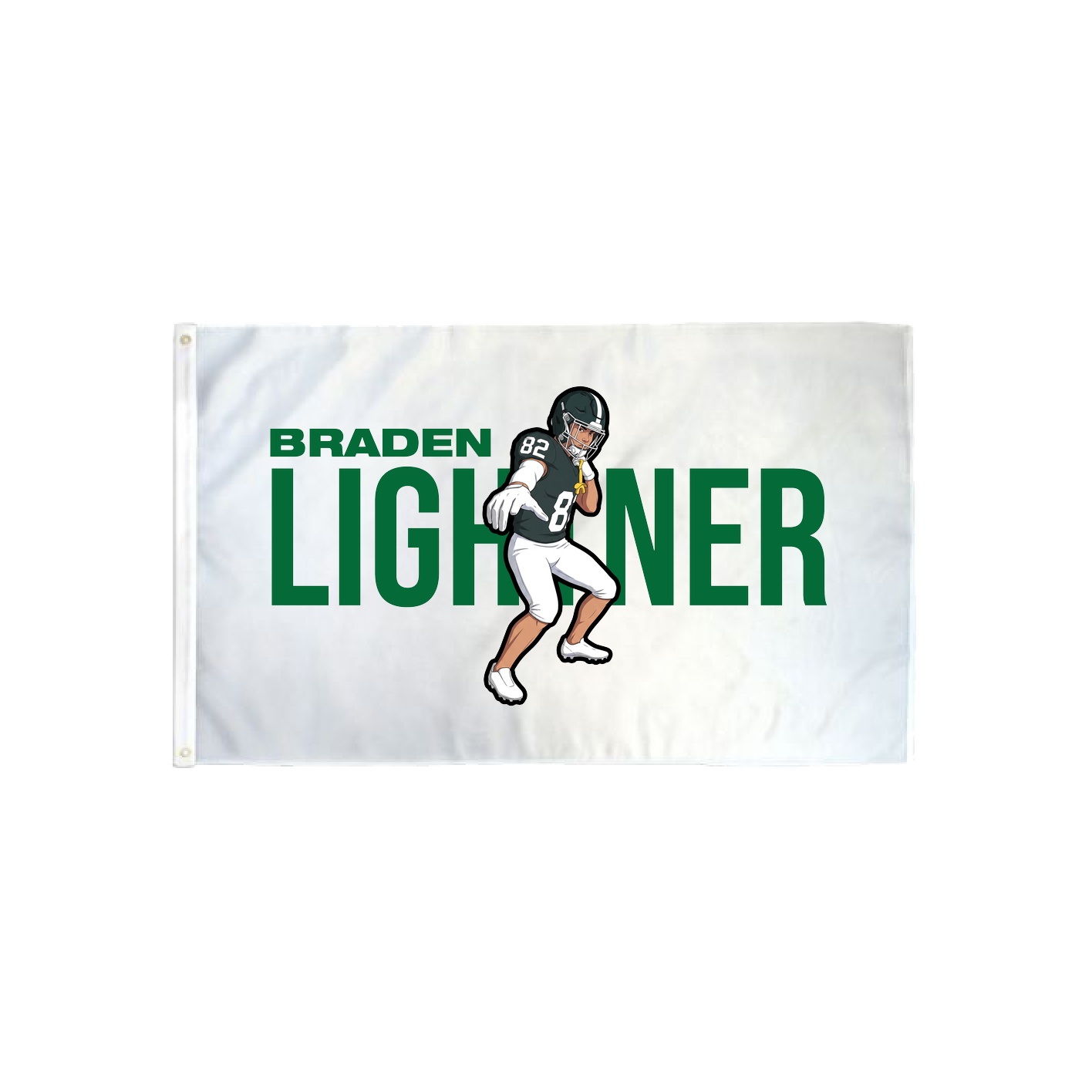 3x5 Flag — Player Name in Classic
