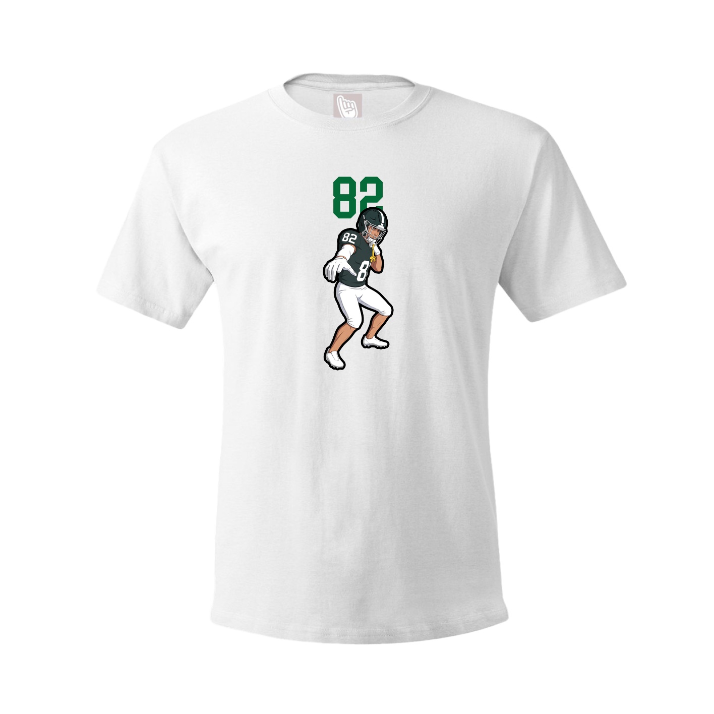Tee — Number Top in White