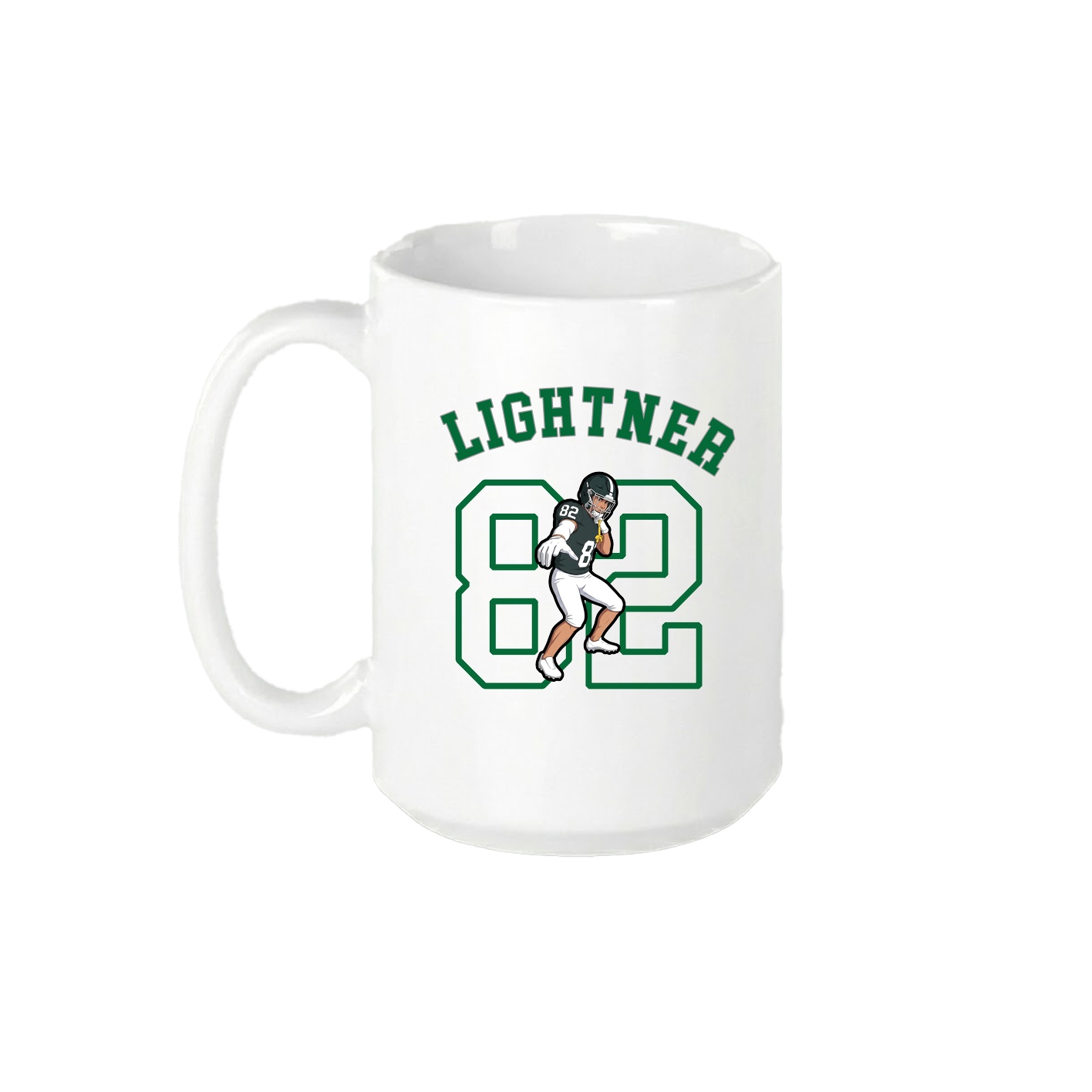 15oz Coffee Mug — Shirsey Arch in White