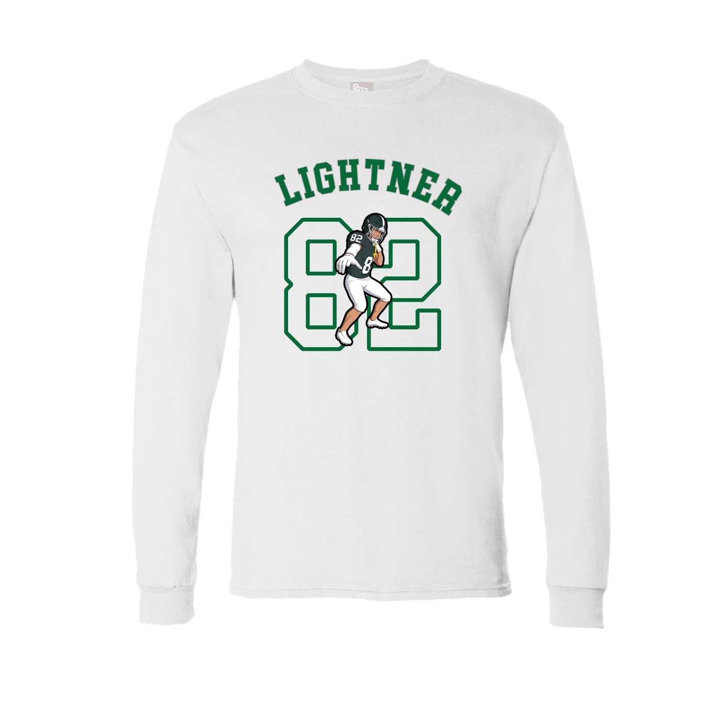 Long Sleeve Tee — Shirsey Arch in White