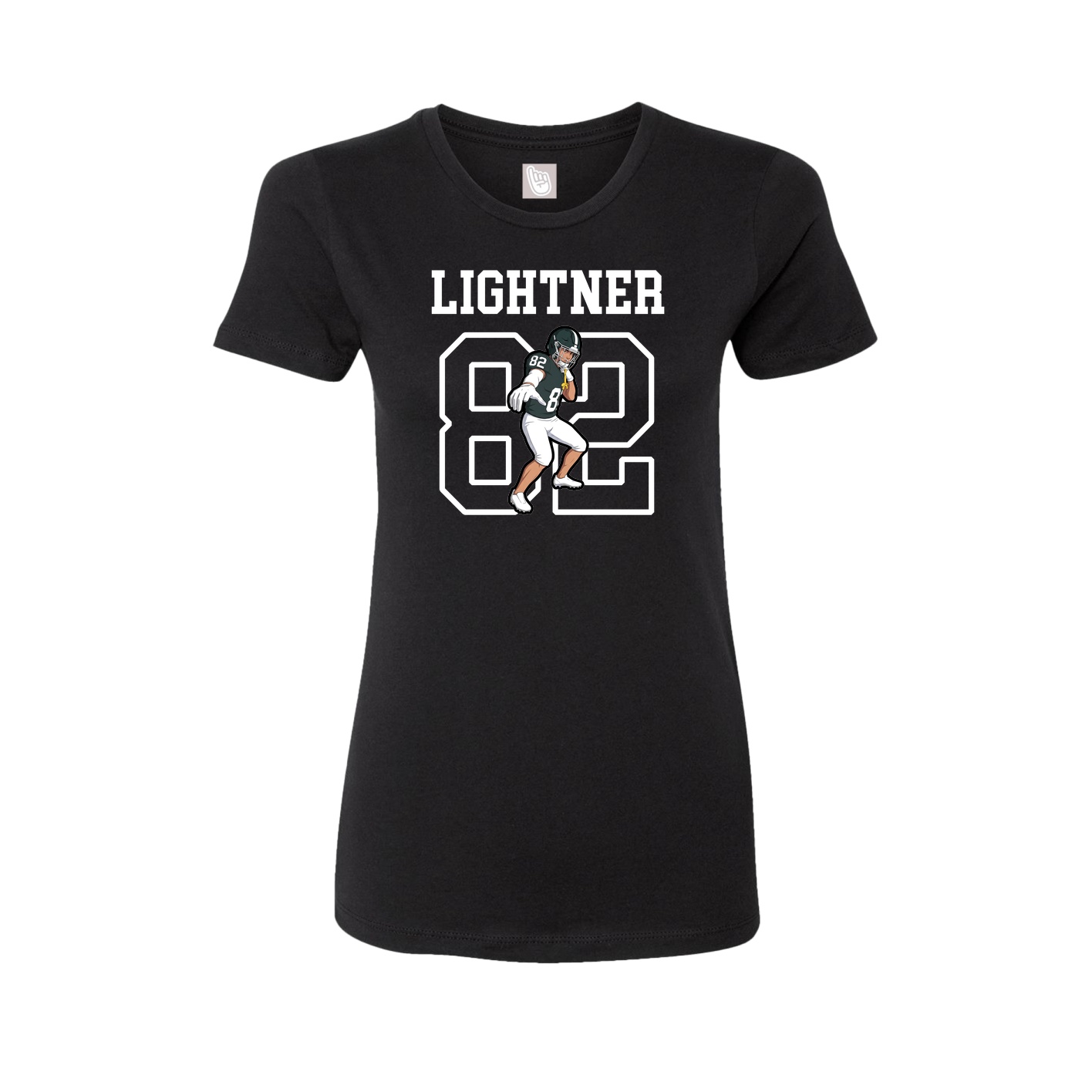 Fitted Women's Tee — Shirsey in Black