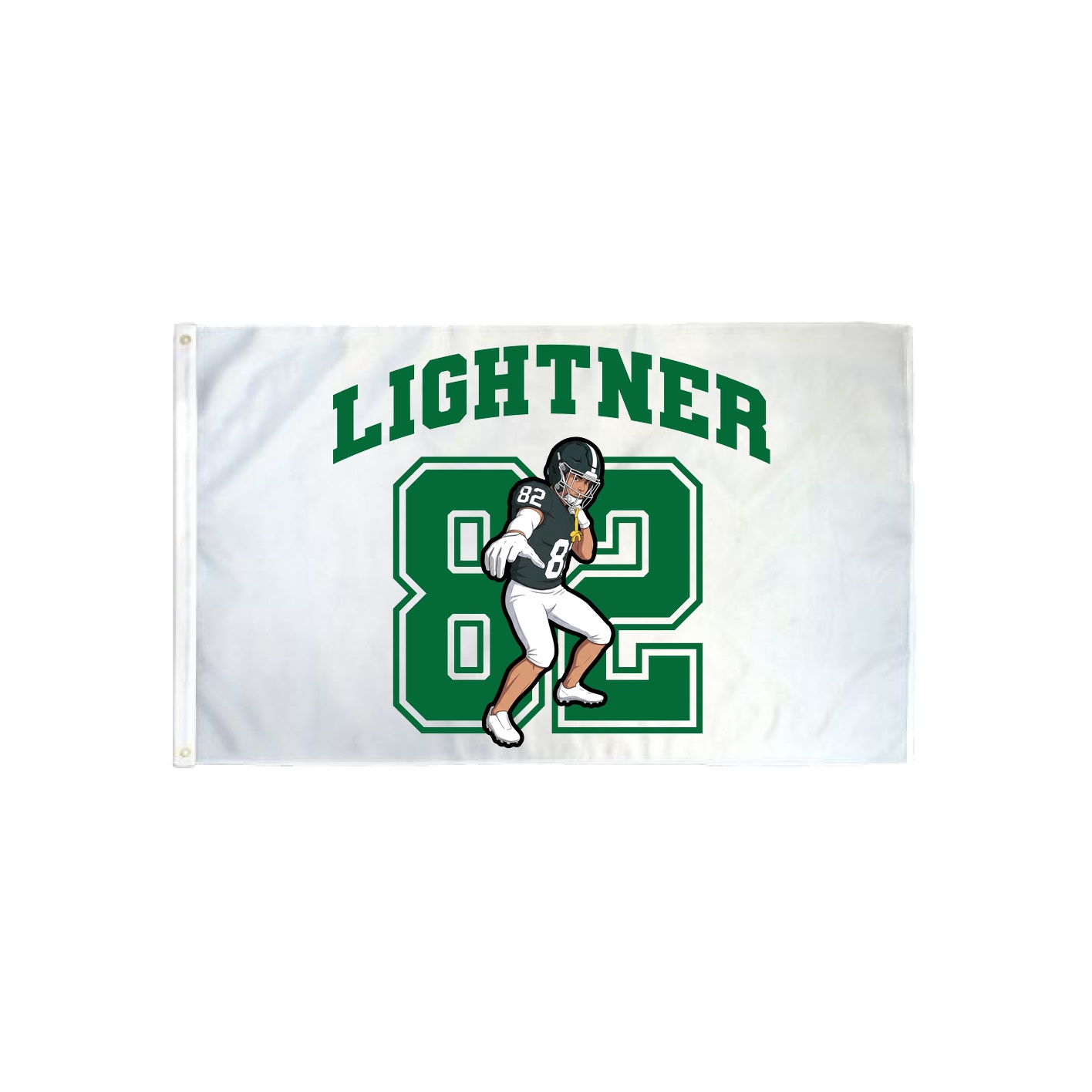 3x5 Flag — Number in Classic