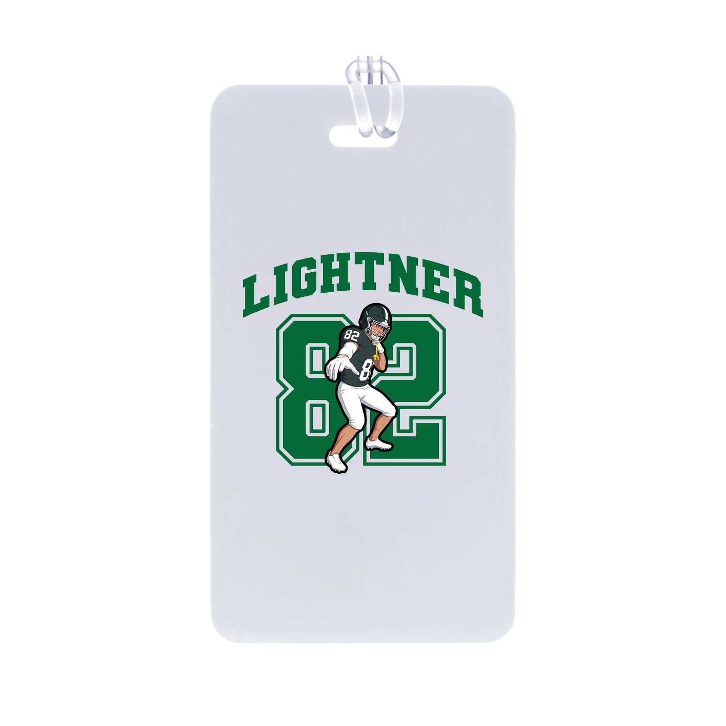 Bag Tag — Number in Classic