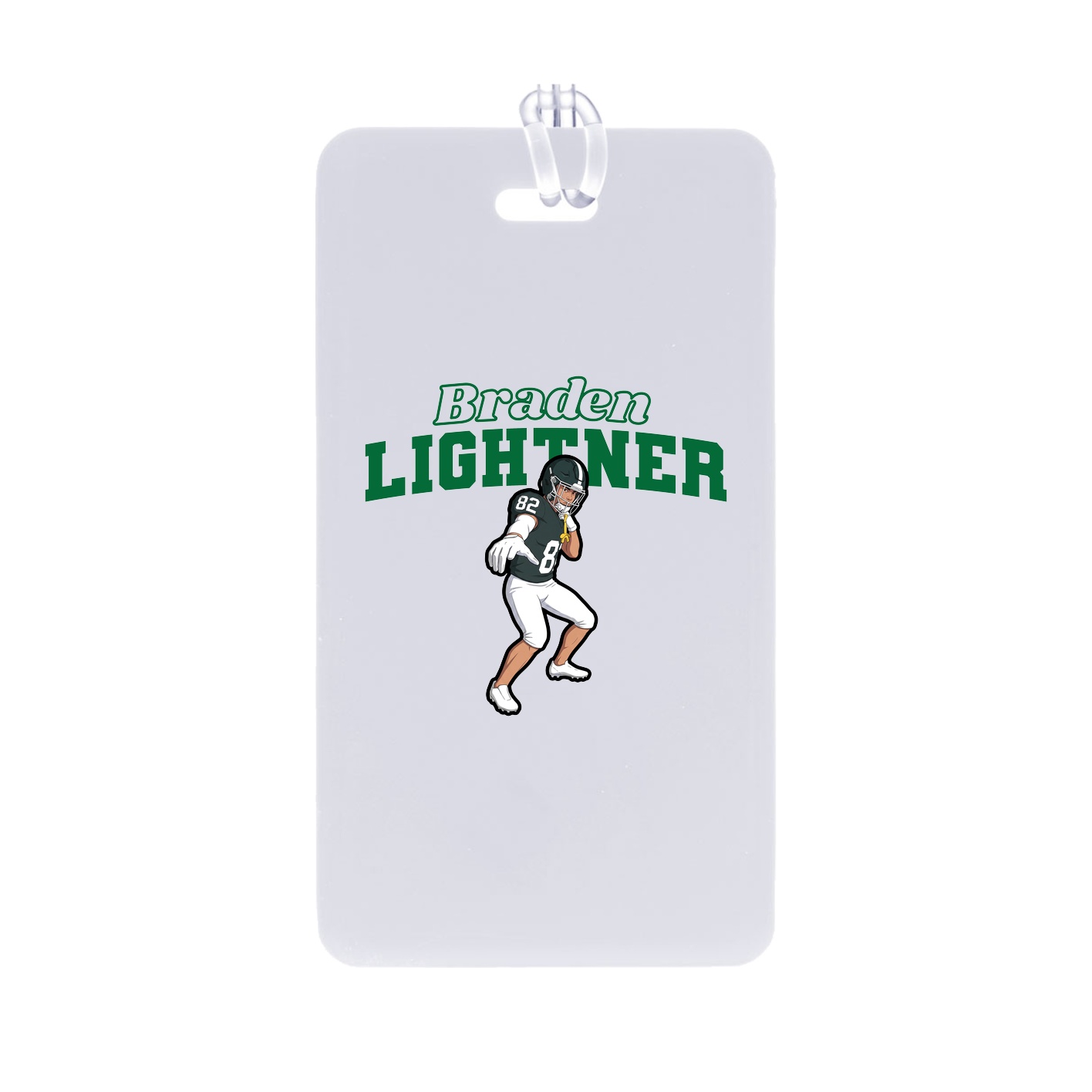 Bag Tag — Name Arch in Classic