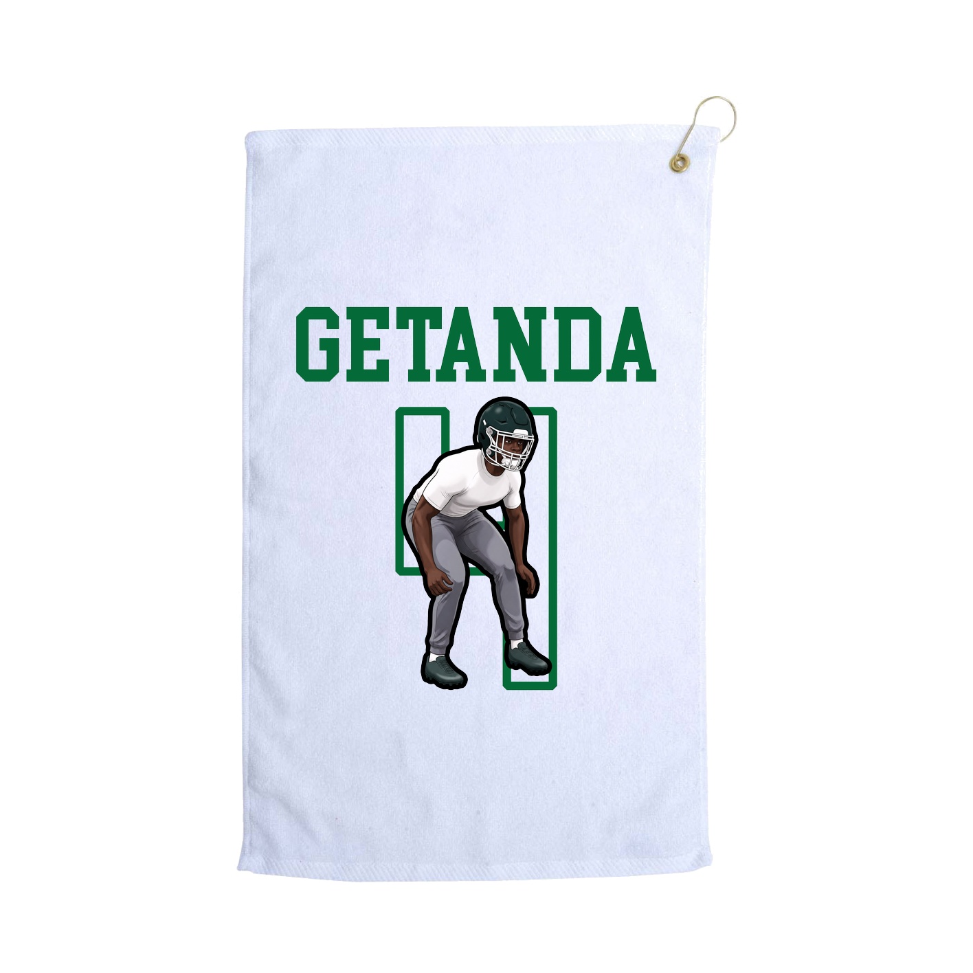 Golf Towel — Shirsey in White
