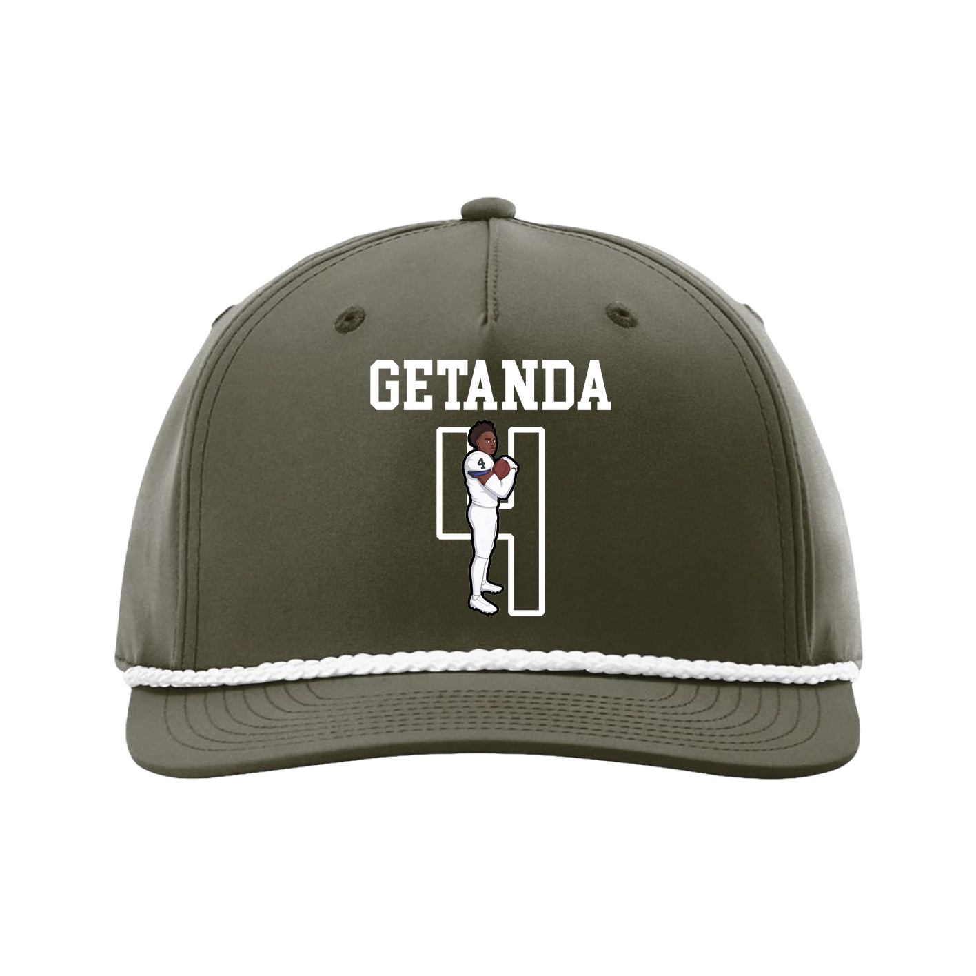 Five-Panel Classic Rope Cap — Shirsey in Green