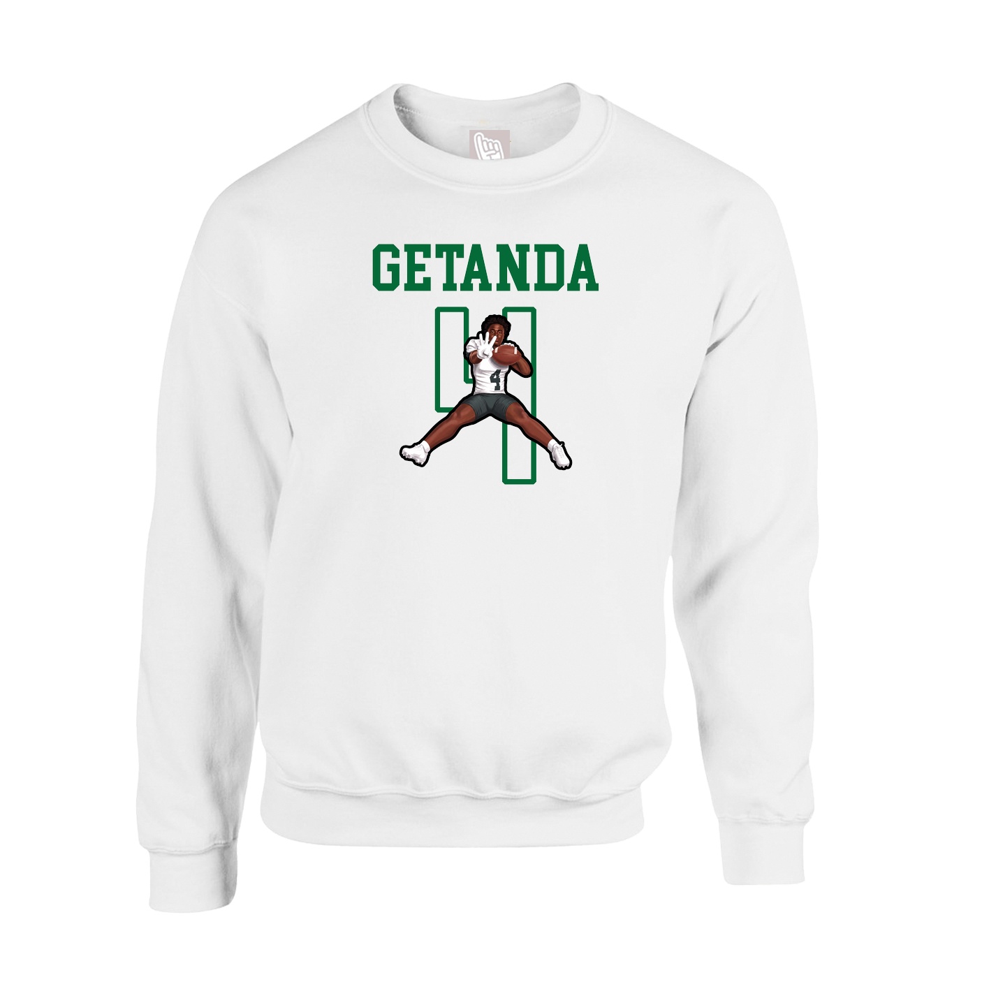 Fleece Crew — Shirsey in White