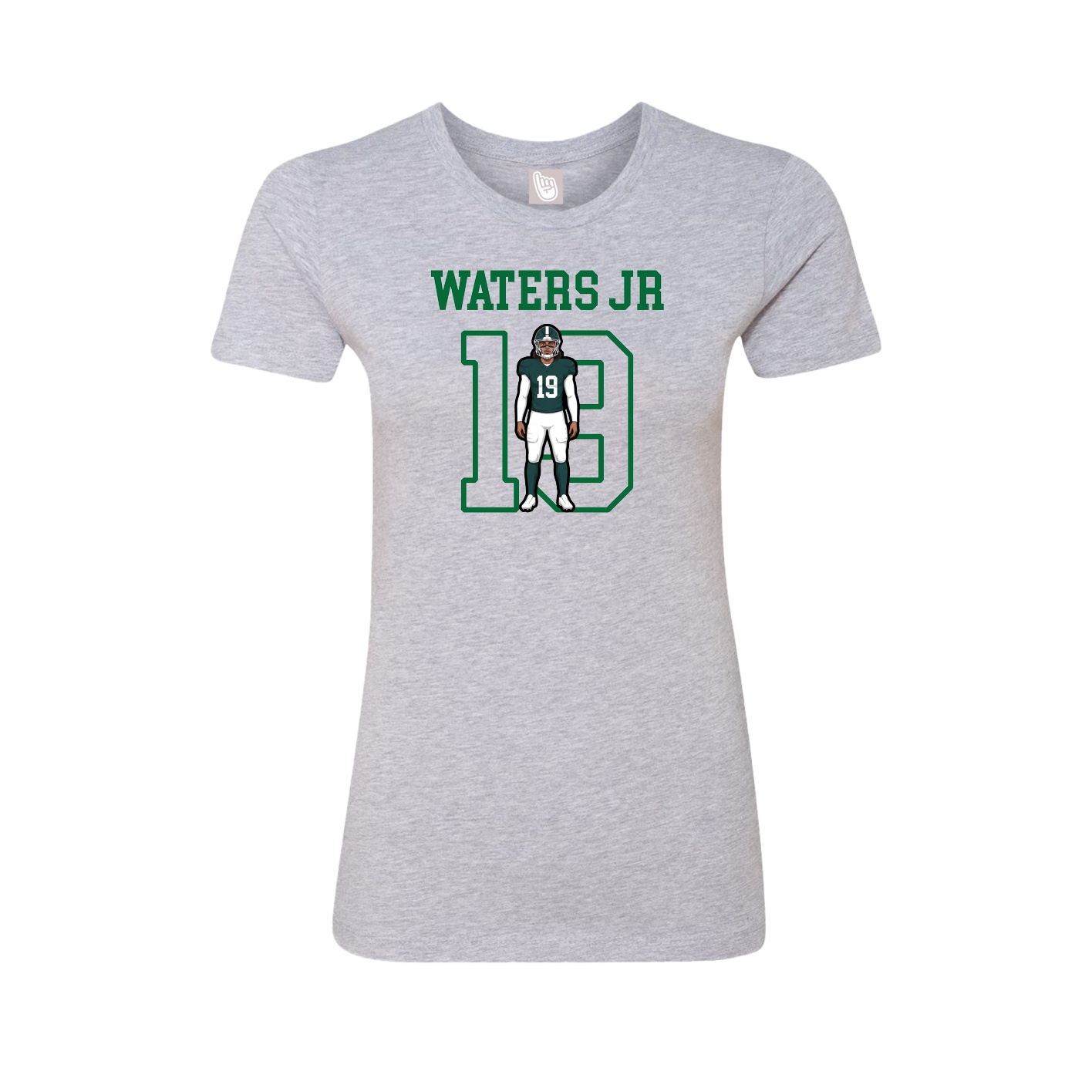 Fitted Women's Tee — Shirsey in Grey