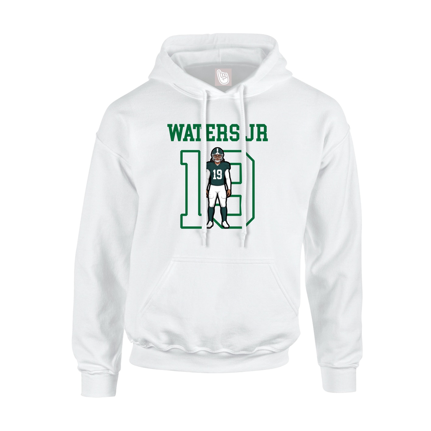 Youth Hoodie — Shirsey in White
