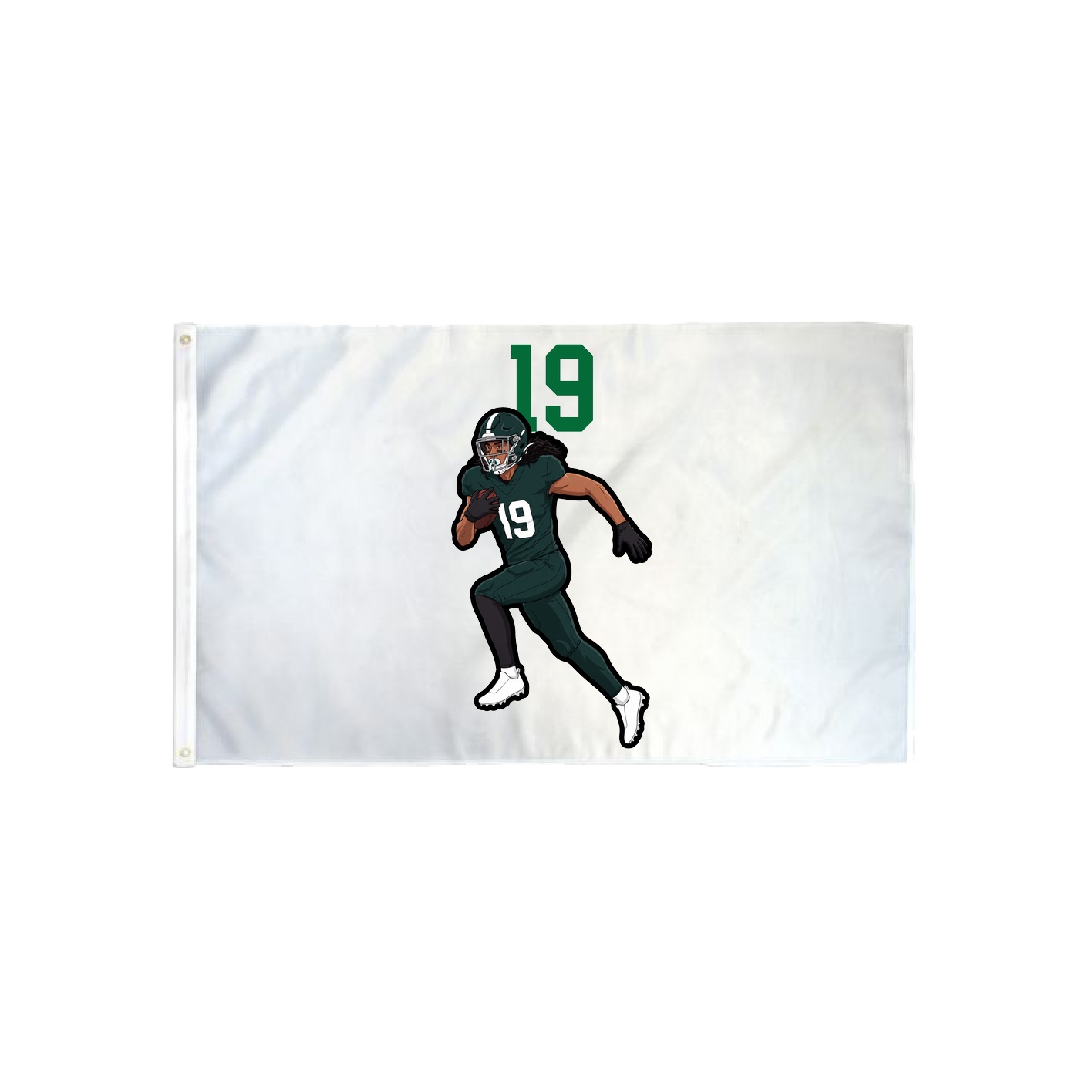 3x5 Flag — Number Top in Classic