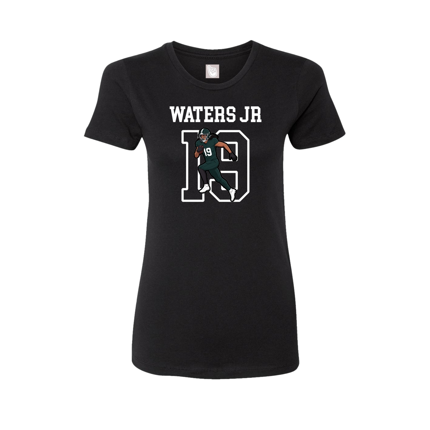 Fitted Women's Tee — Shirsey in Black
