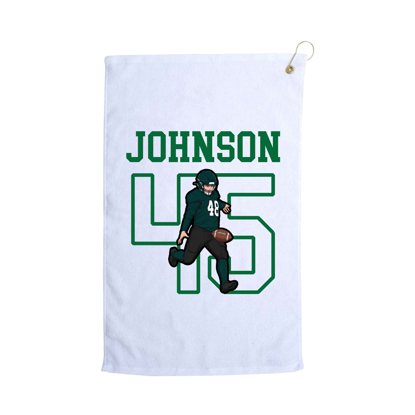 Golf Towel — Shirsey in White
