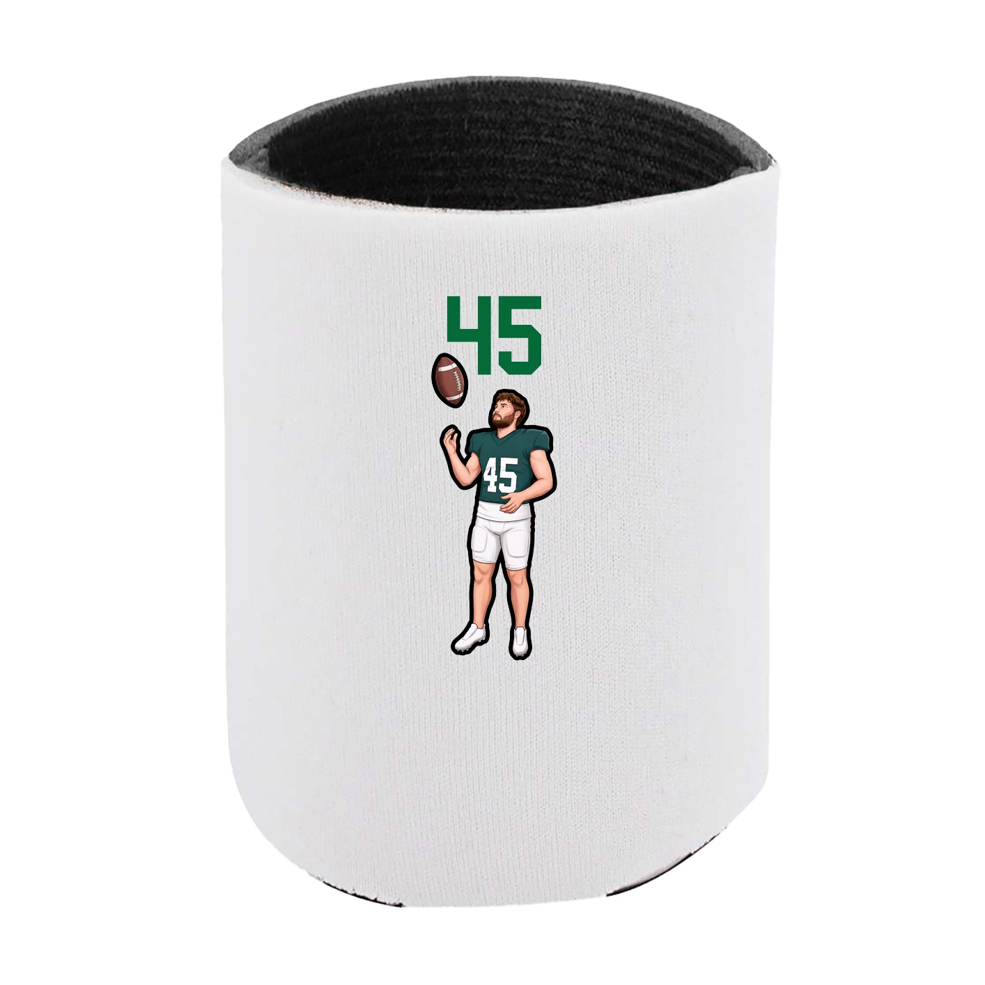 Can Holder — Number Top in White