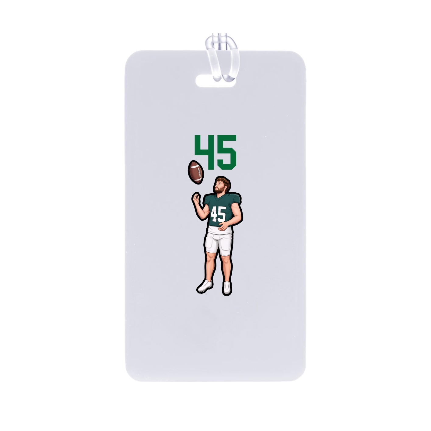 Bag Tag — Number Top in Classic