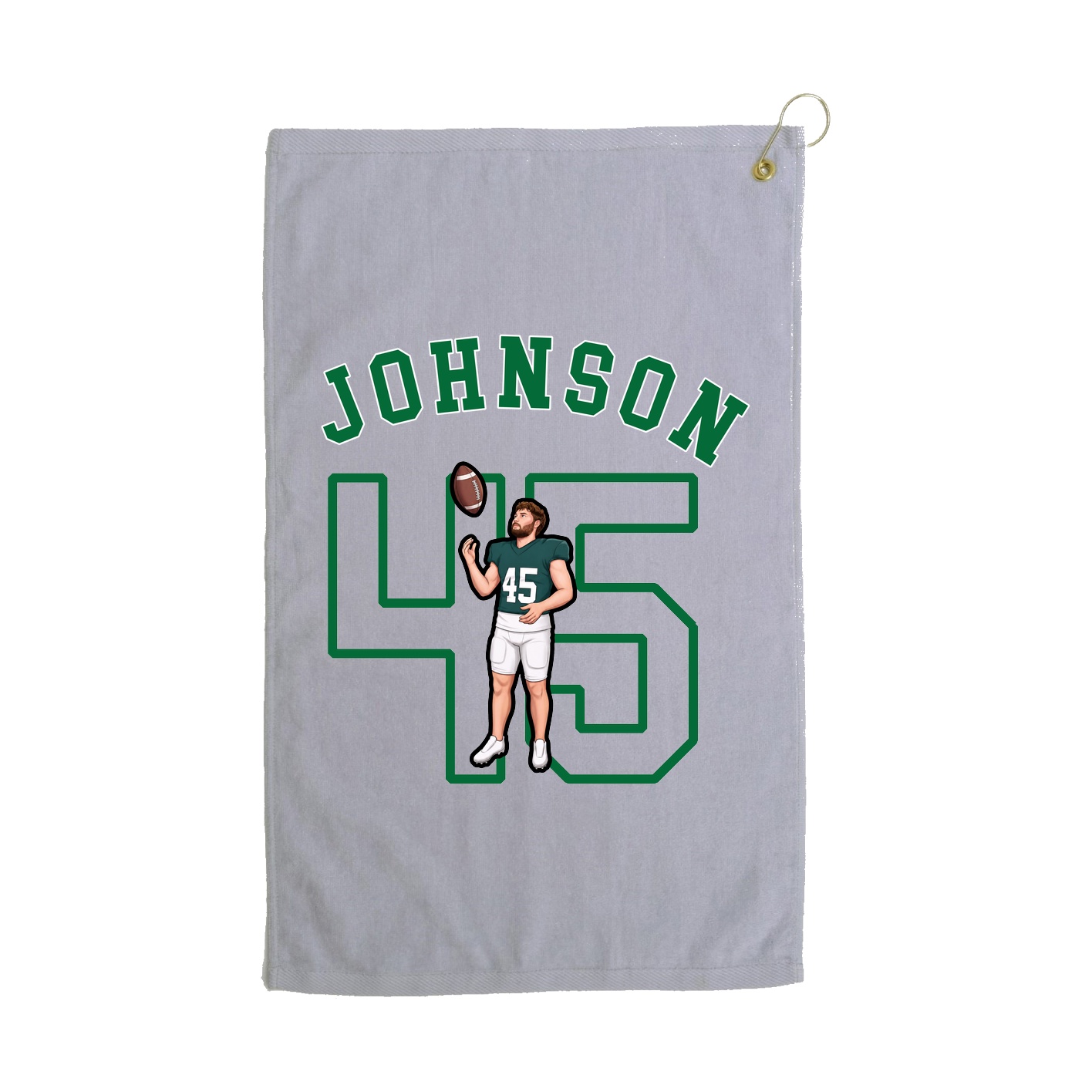 Golf Towel — Shirsey Arch in Grey
