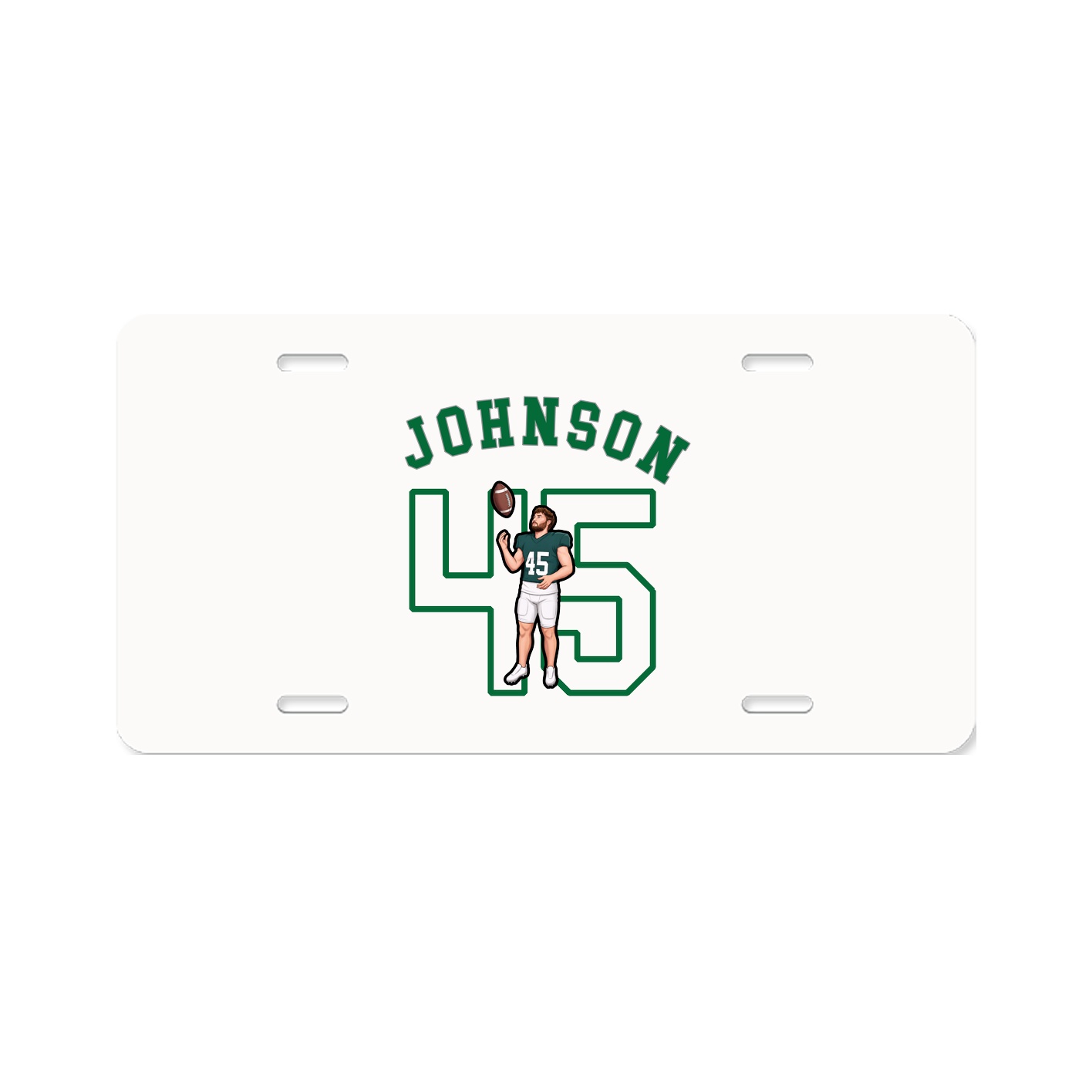 License Plate — Shirsey Arch in Classic