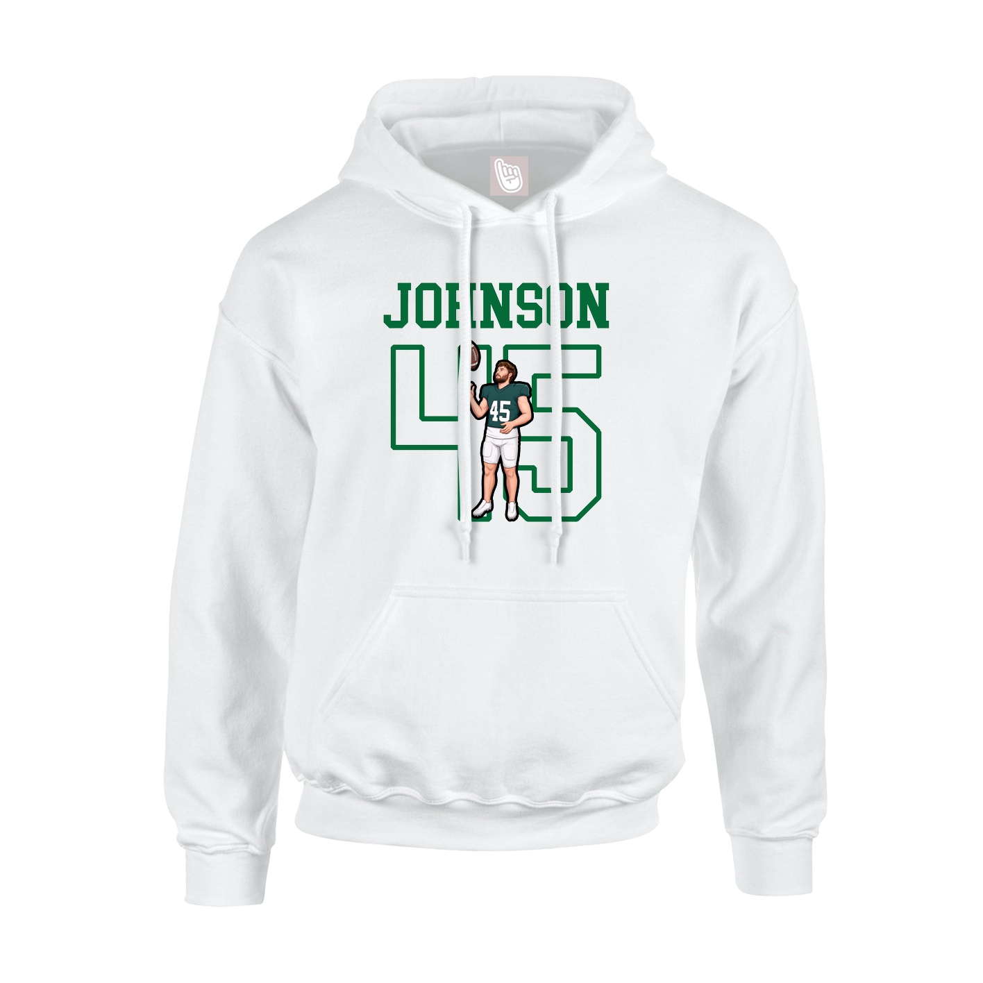 Youth Hoodie — Shirsey in White