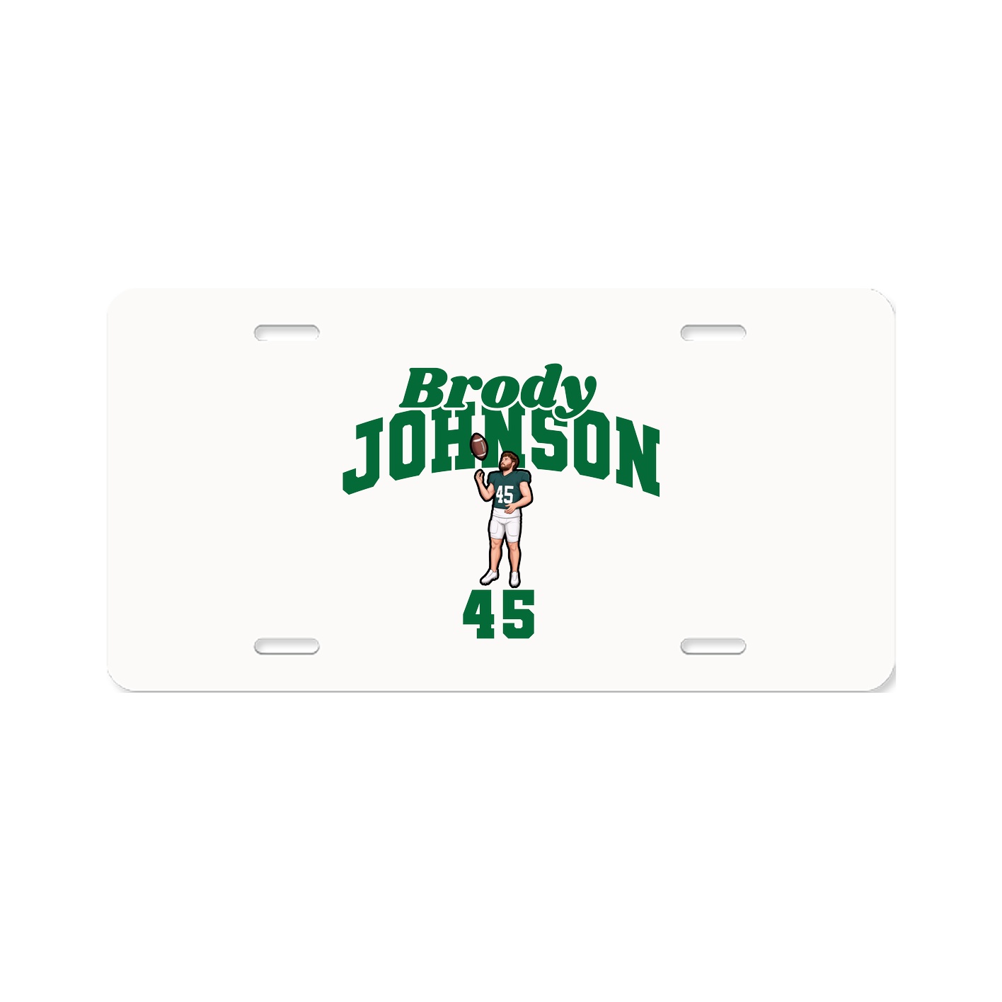 License Plate — Signature Arch in Classic