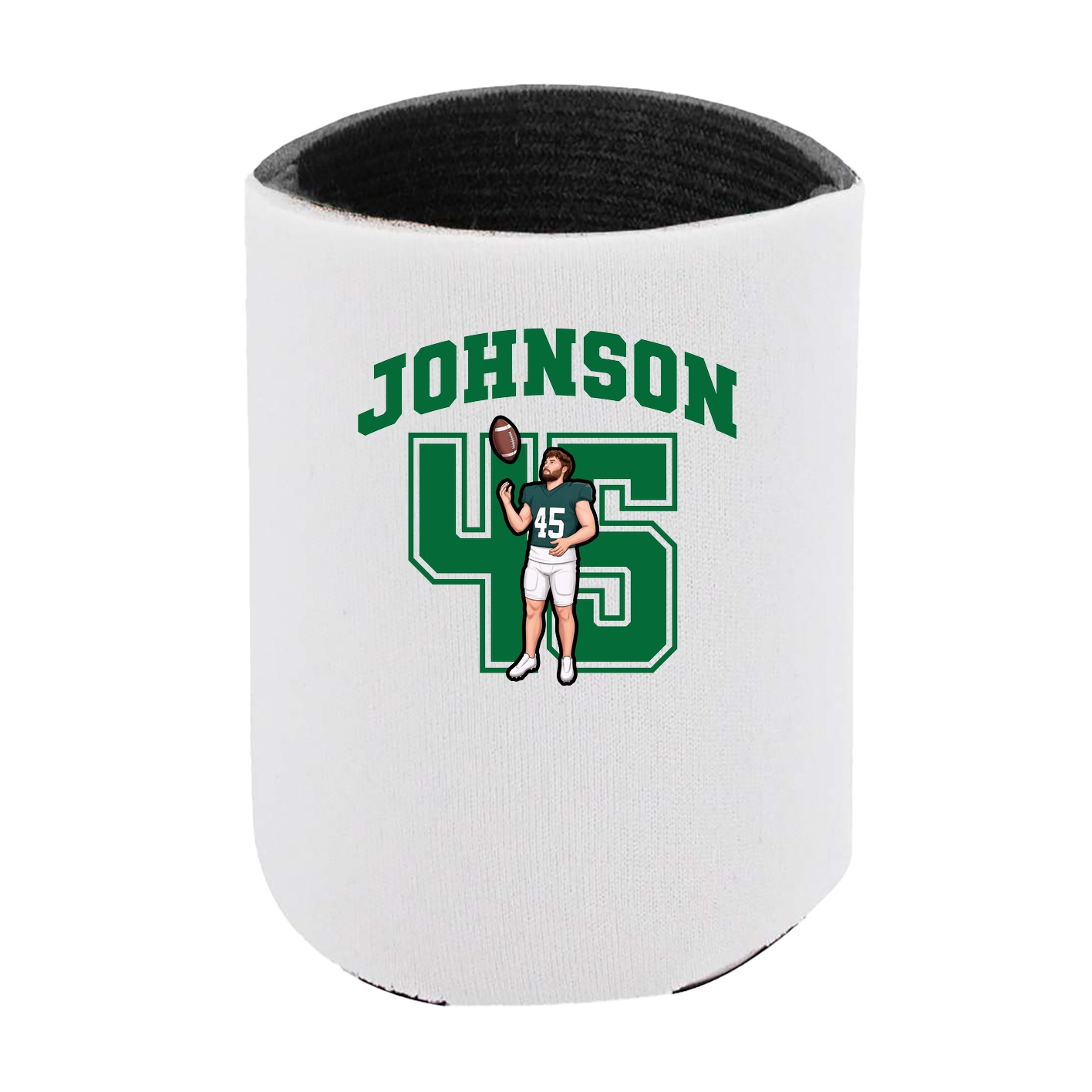 Can Holder — Number in White