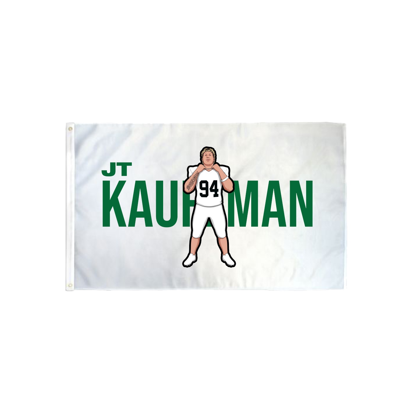 3x5 Flag — Player Name in Classic
