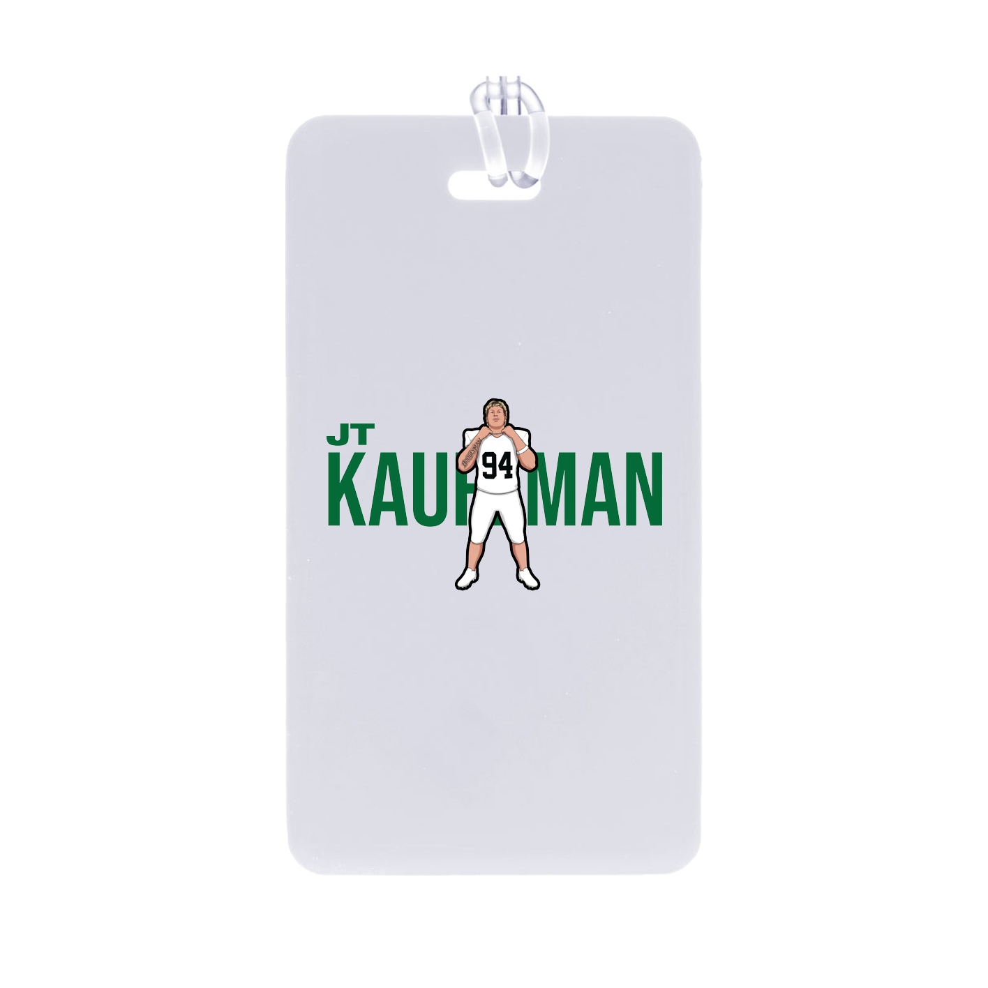 Bag Tag — Player Name in Classic