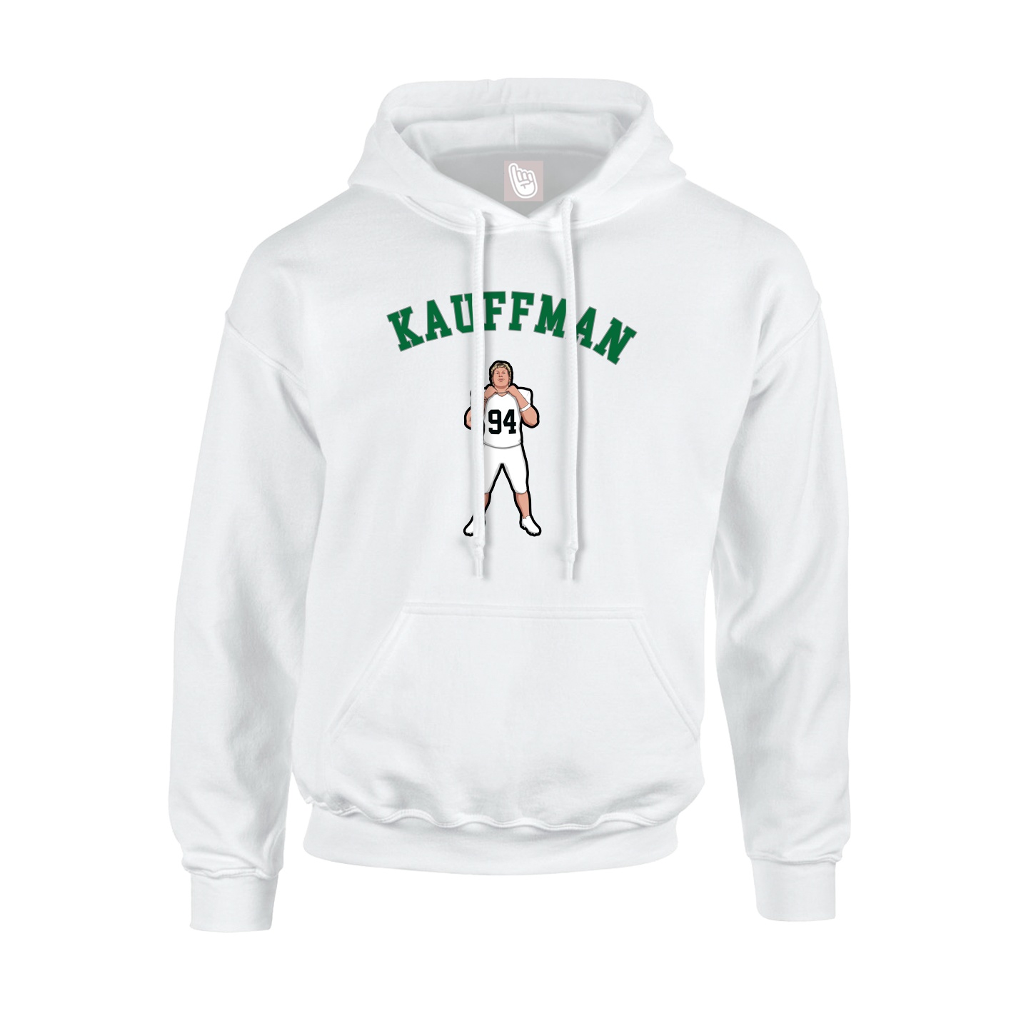 Hoodie — Shirsey Arch in White