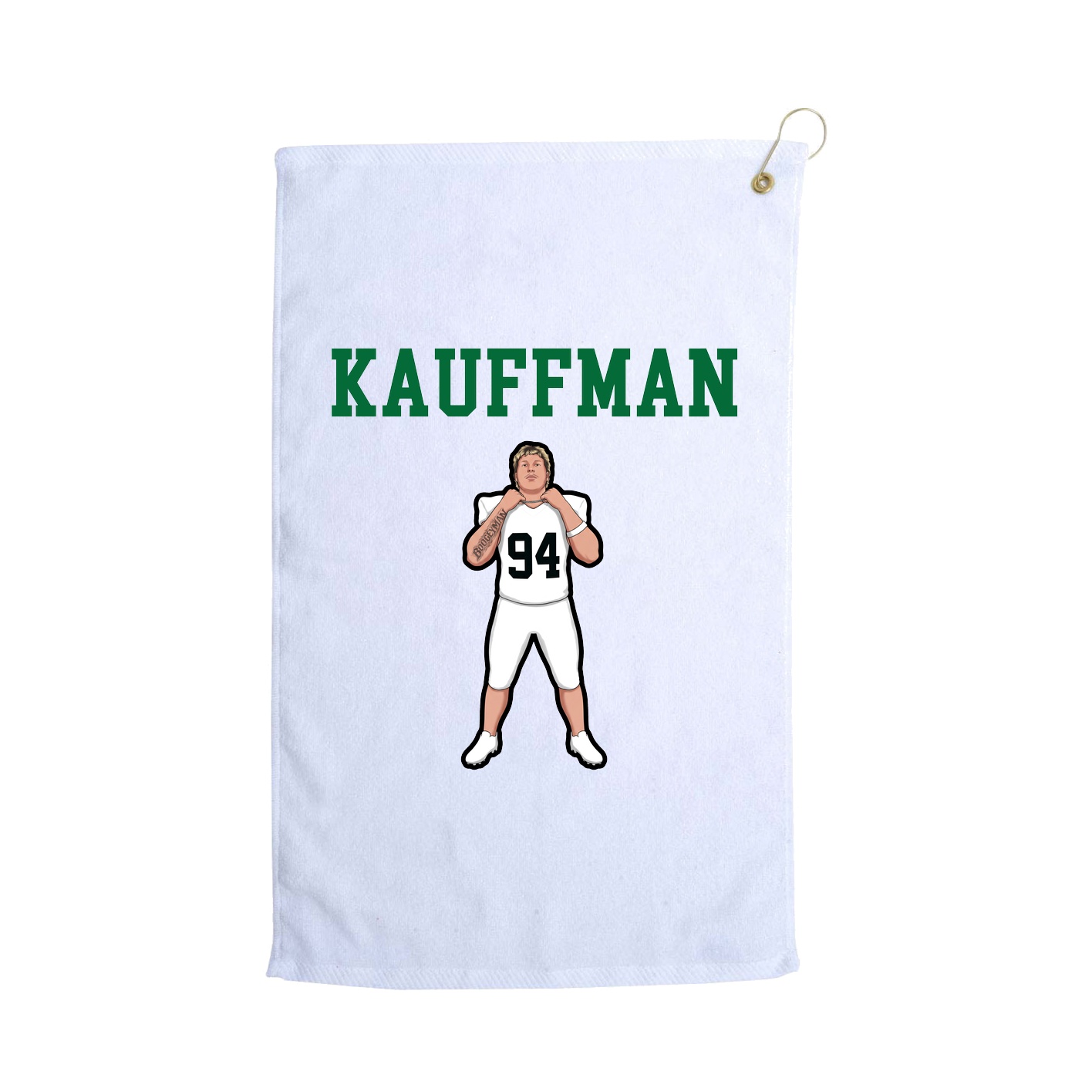 Golf Towel — Shirsey in White