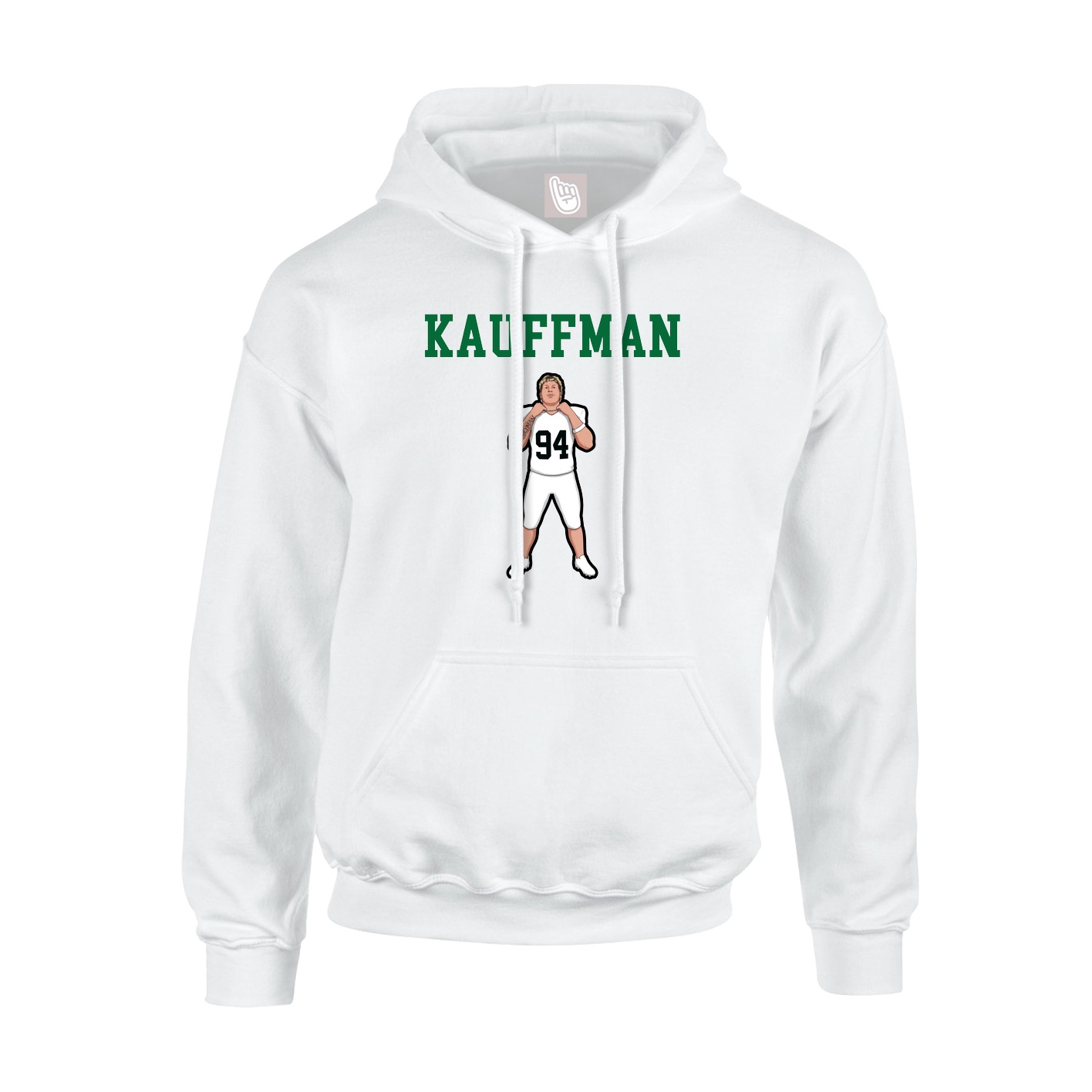 Youth Hoodie — Shirsey in White