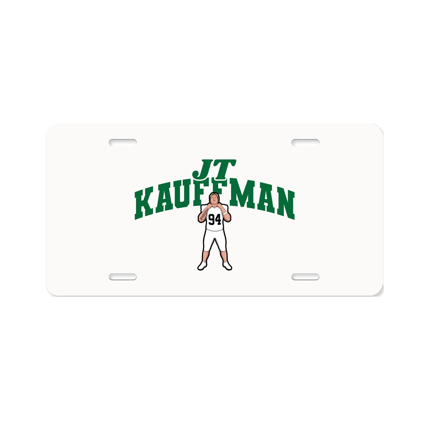 License Plate — Signature Arch in Classic