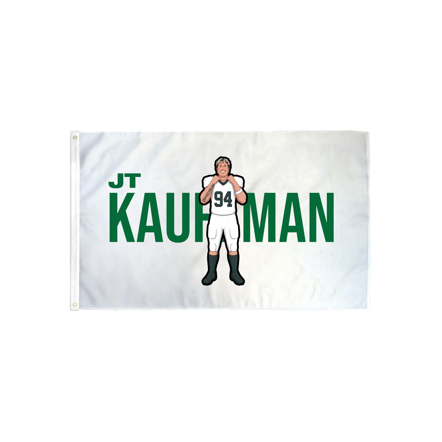 3x5 Flag — Player Name in Classic