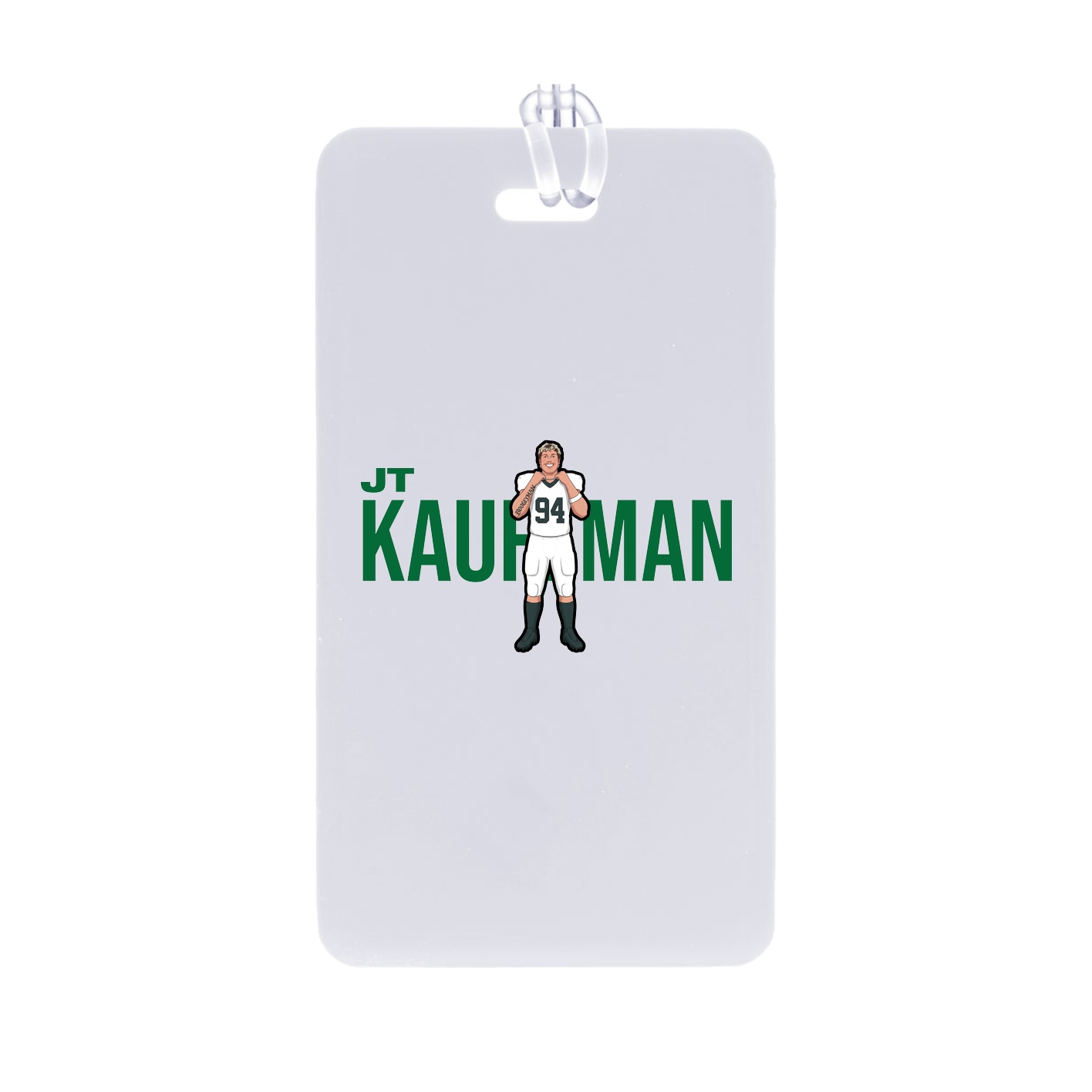 Bag Tag — Player Name in Classic