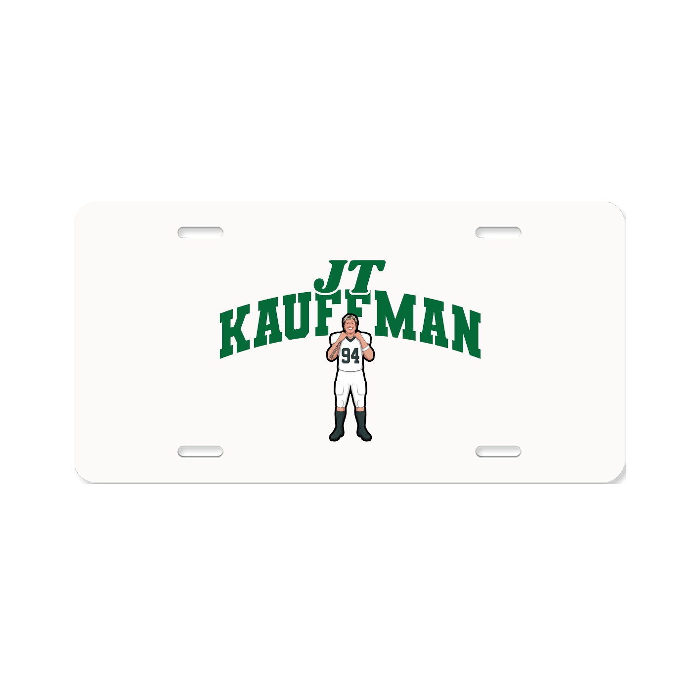 License Plate — Signature Arch in Classic
