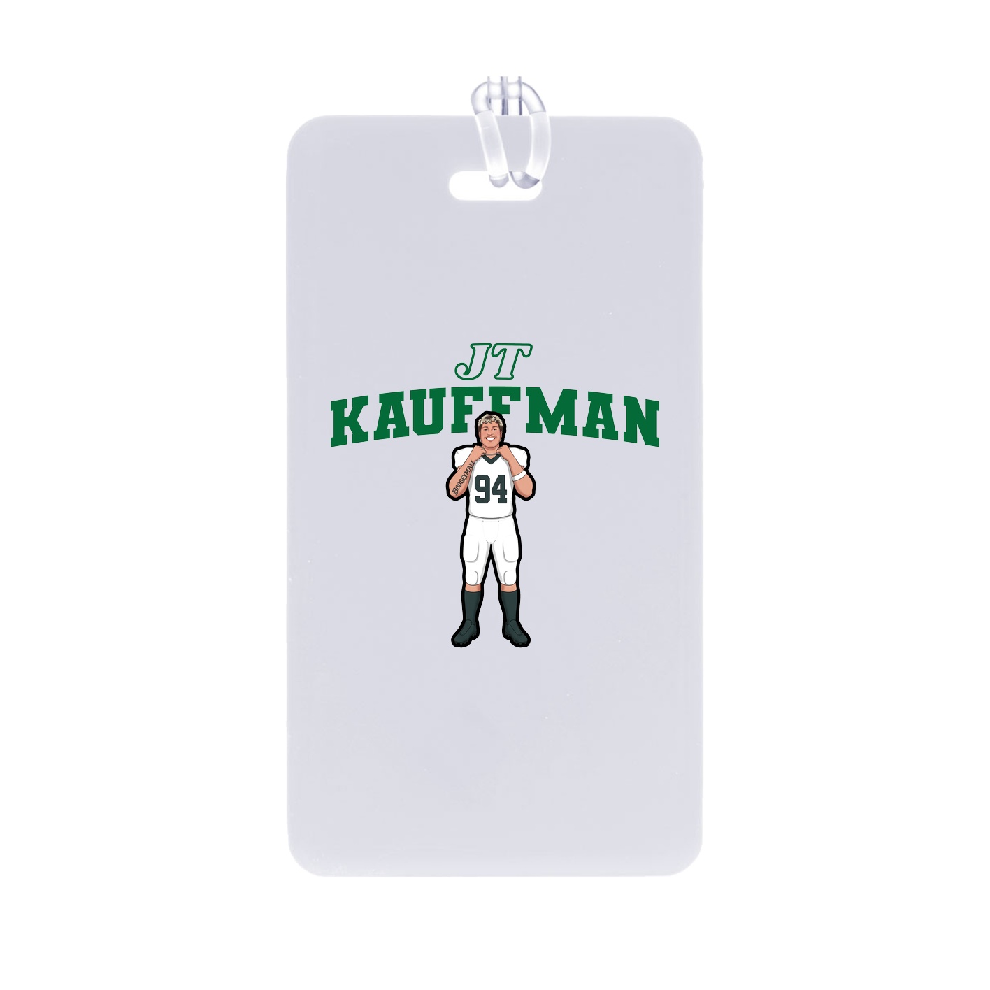 Bag Tag — Name Arch in Classic