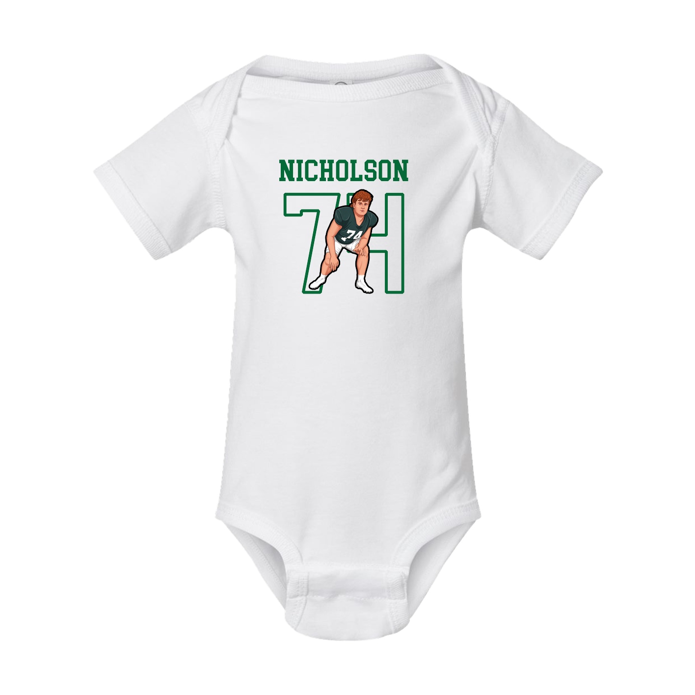 Baby Onesie — Shirsey in White