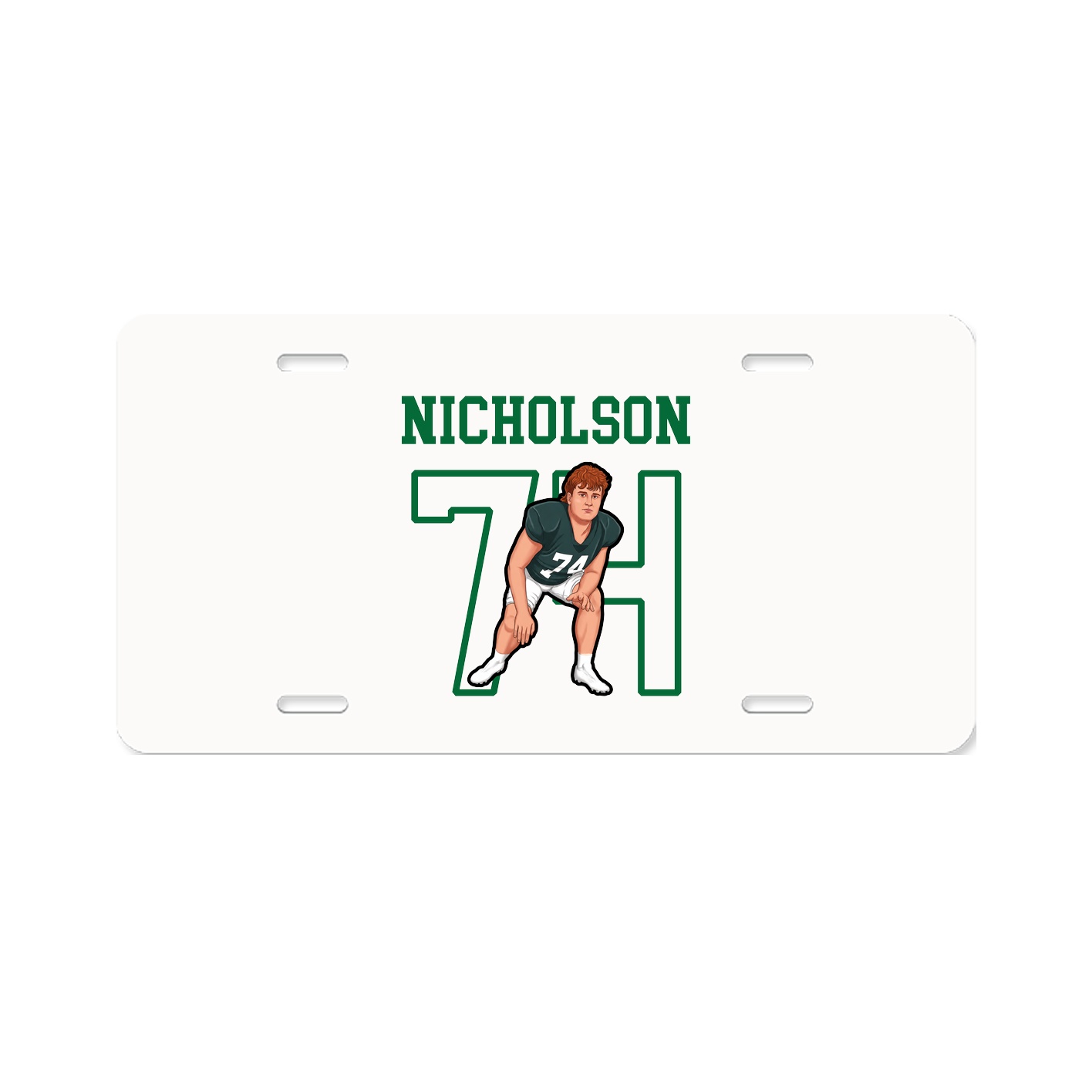 License Plate — Shirsey in Classic