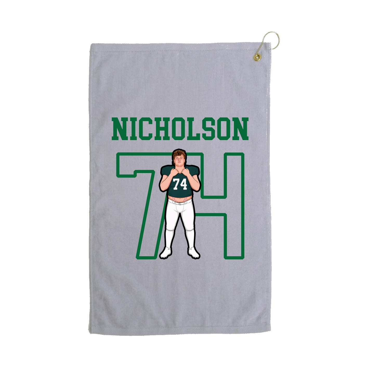Golf Towel — Shirsey in Grey