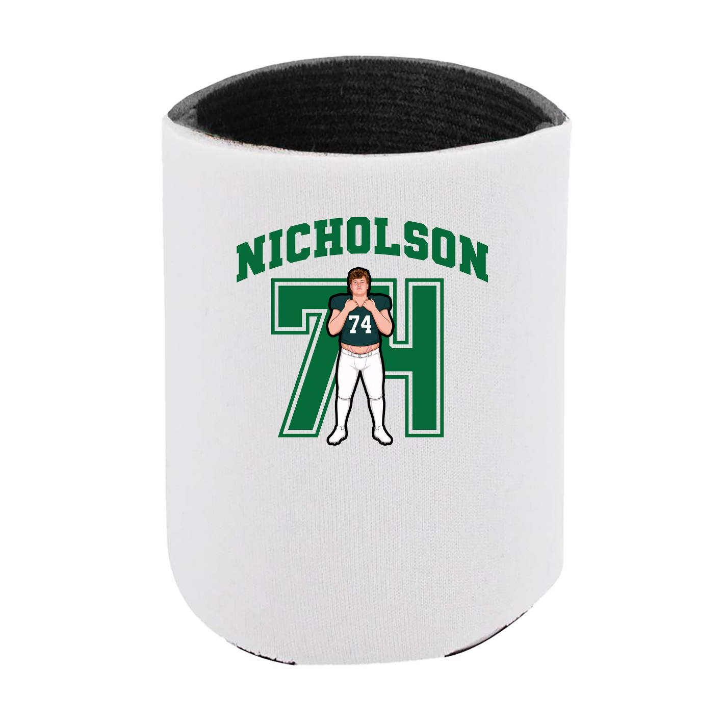 Can Holder — Number in White