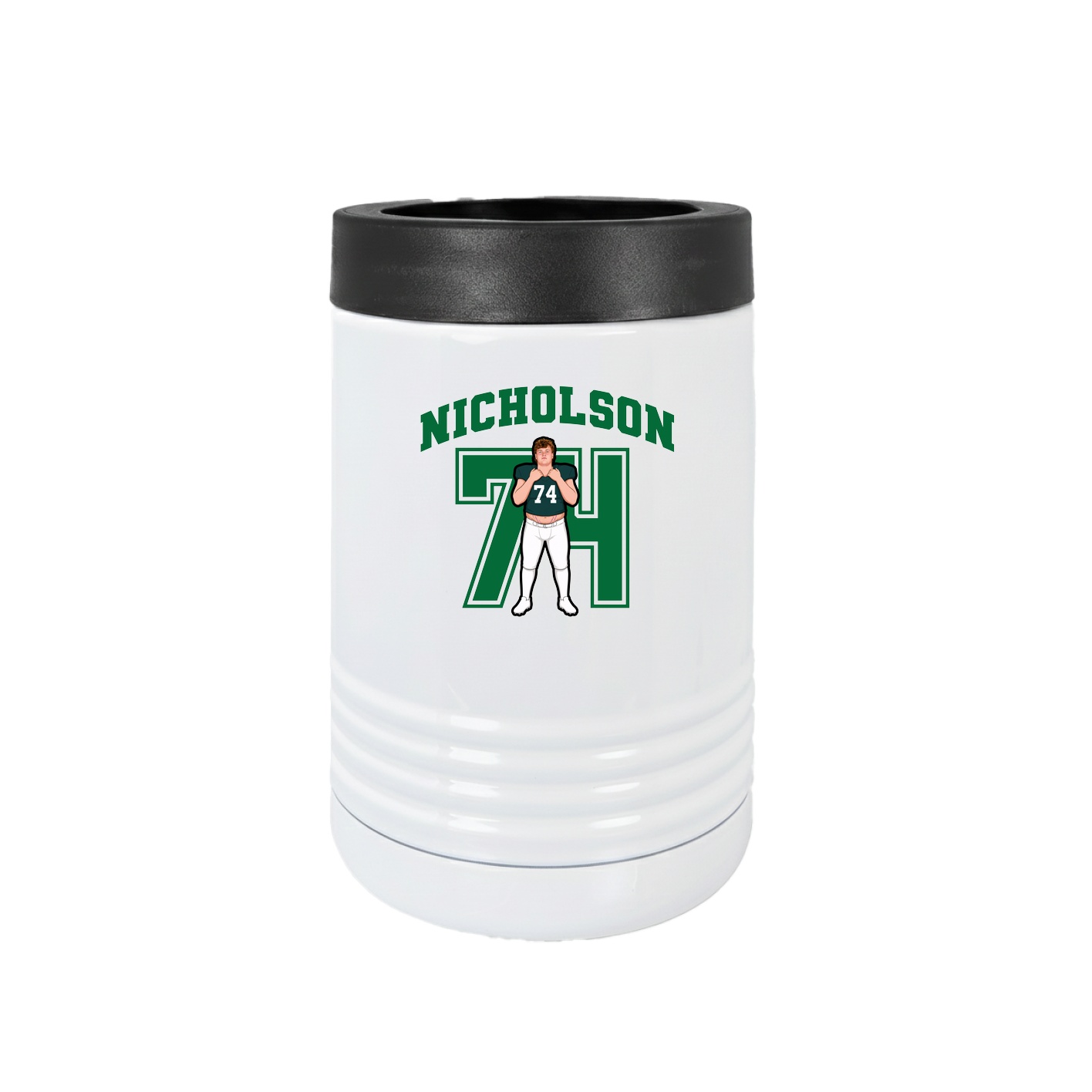 Beverage Holder — Number in White
