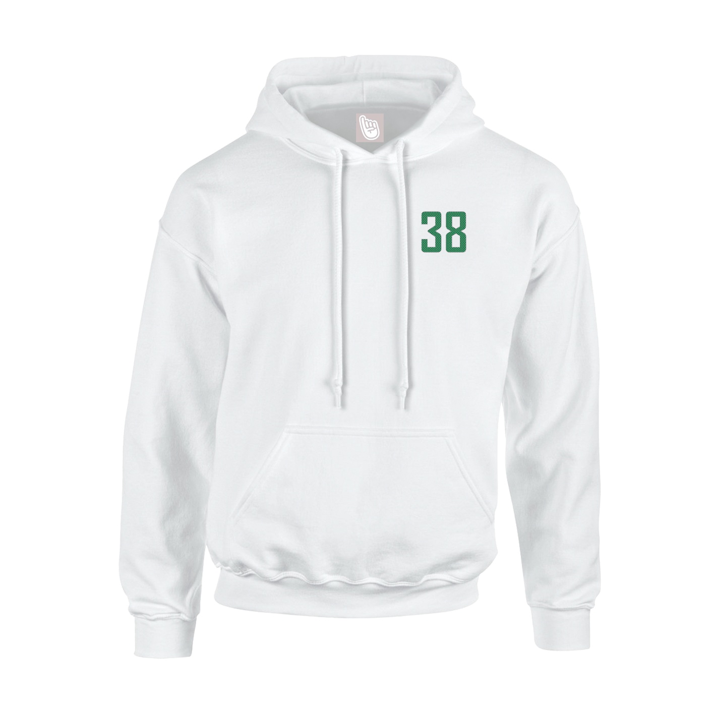 Hoodie — Front Shirsy in White