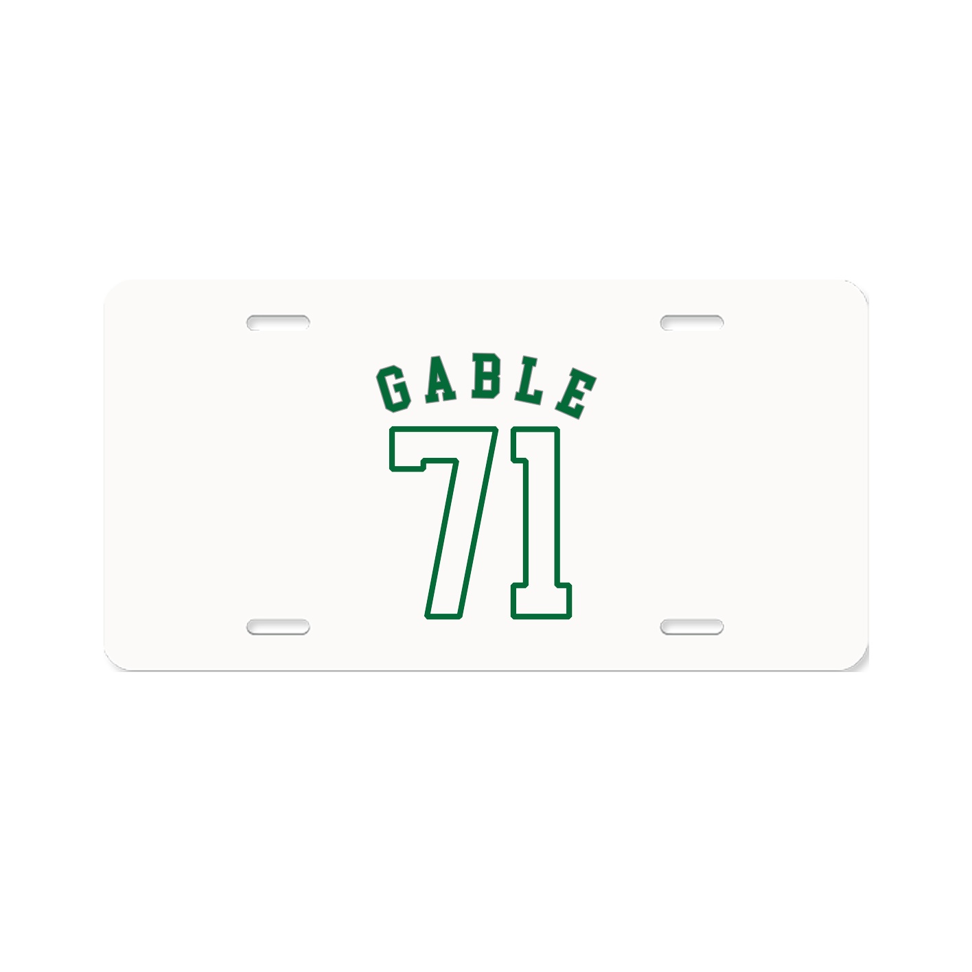 License Plate — Shirsey Arch in Classic