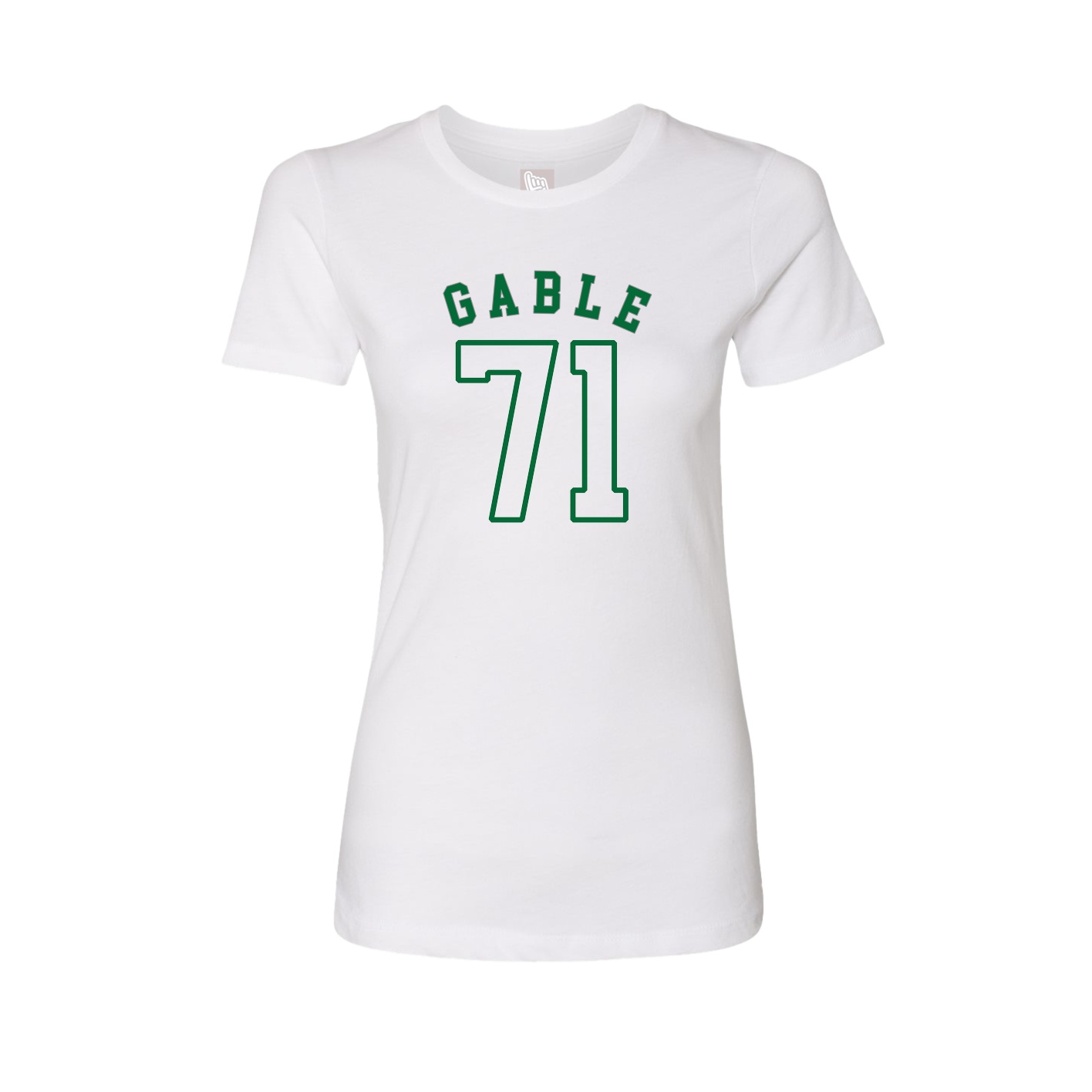 Womens Tee — Shirsey Arch in White