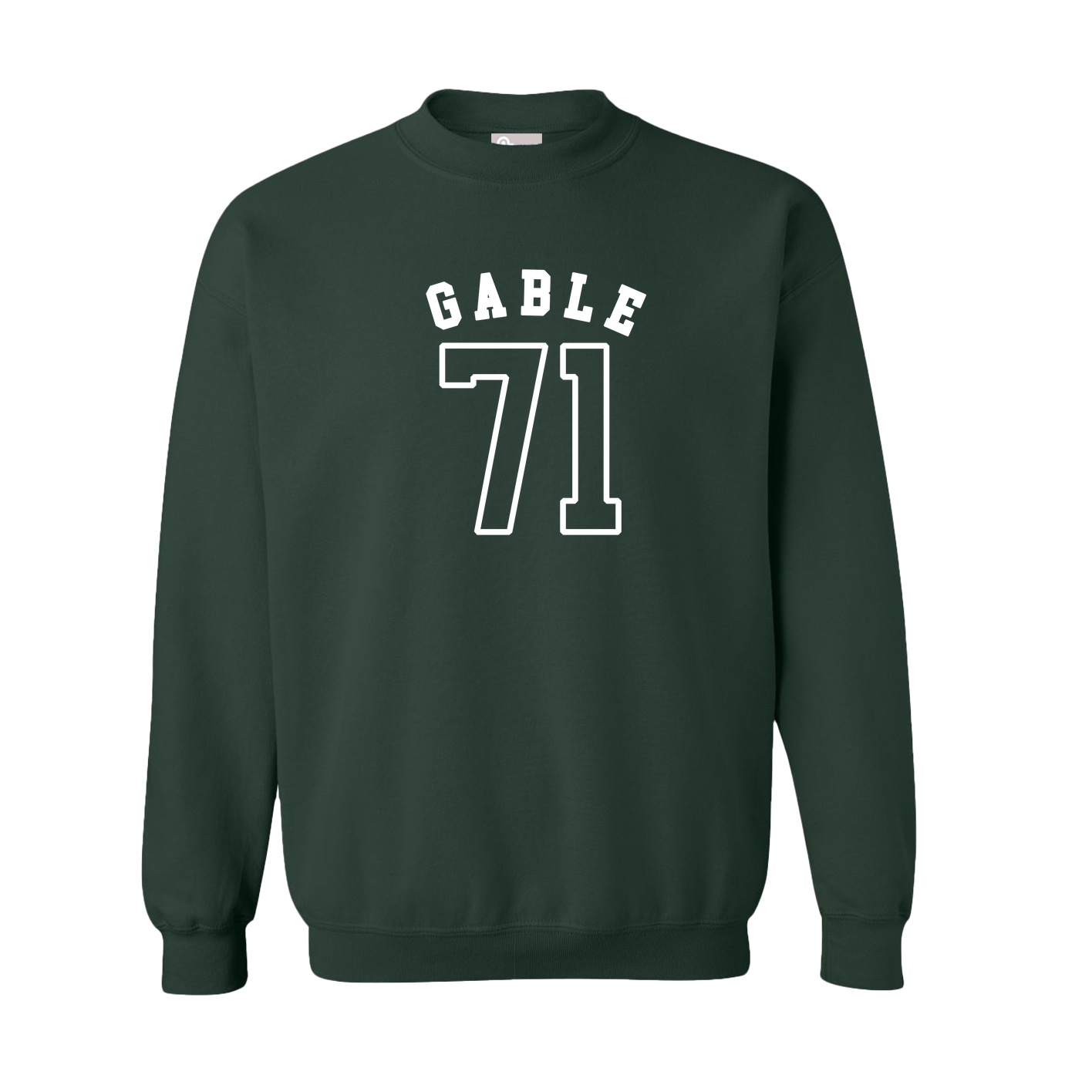 Fleece Crew — Shirsey Arch in Green