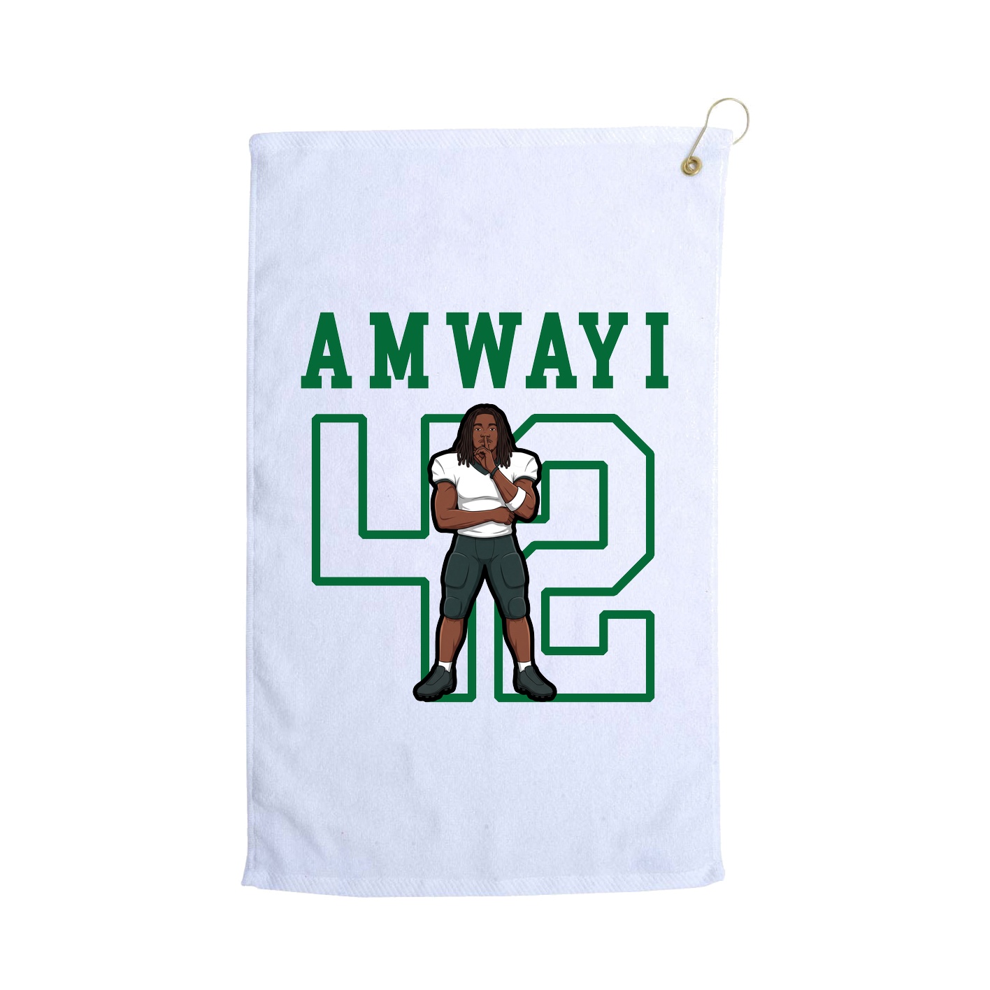 Golf Towel — Shirsey in White