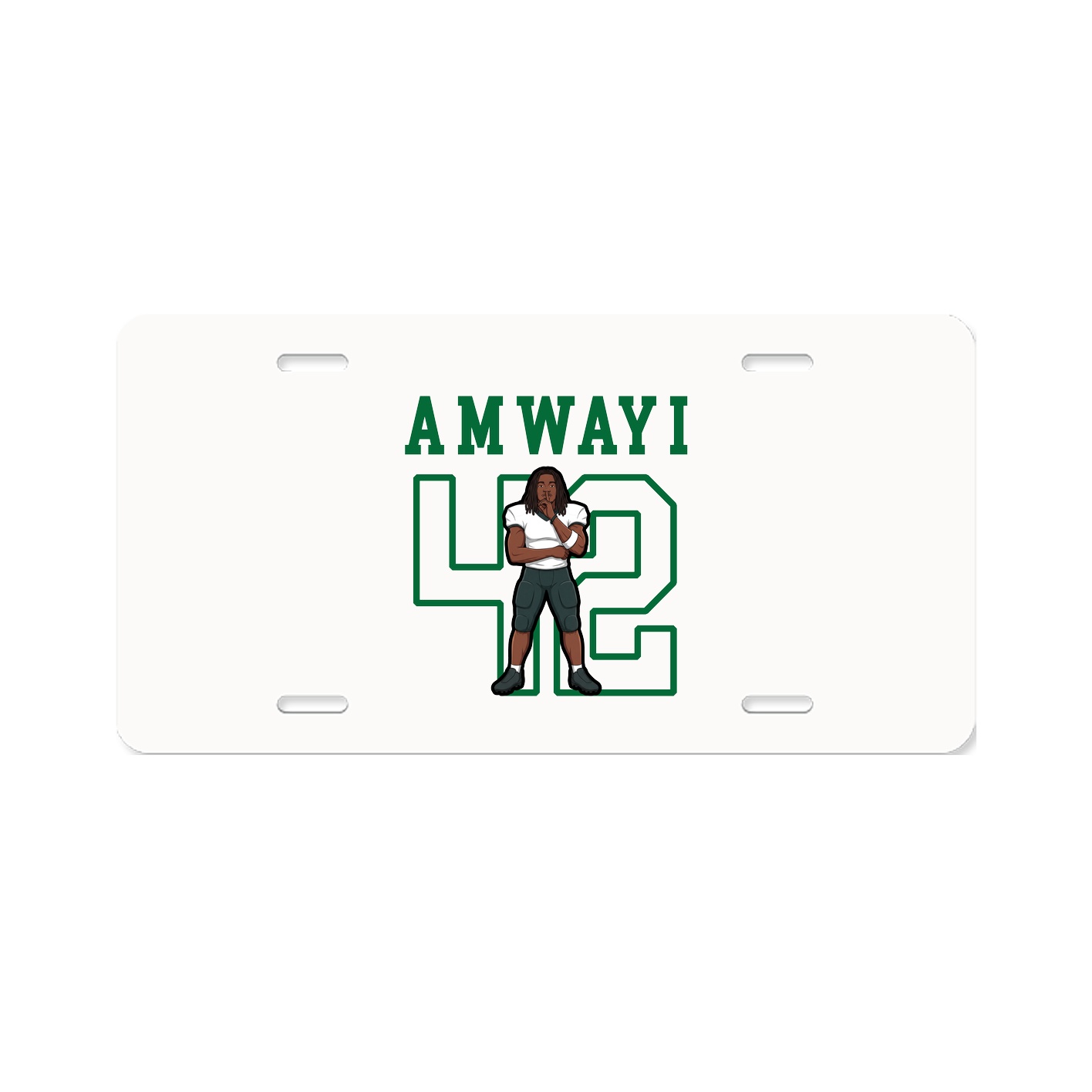 License Plate — Shirsey in Classic
