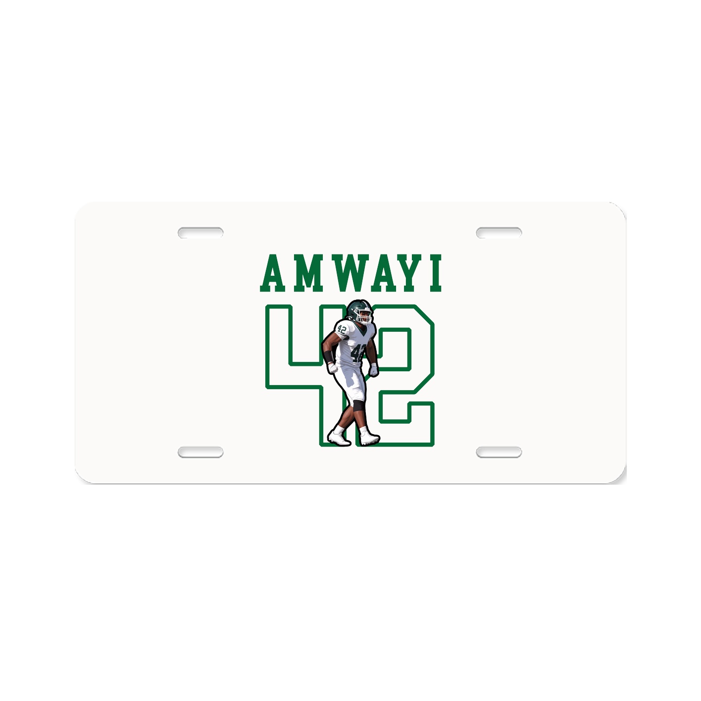License Plate — Shirsey in Classic